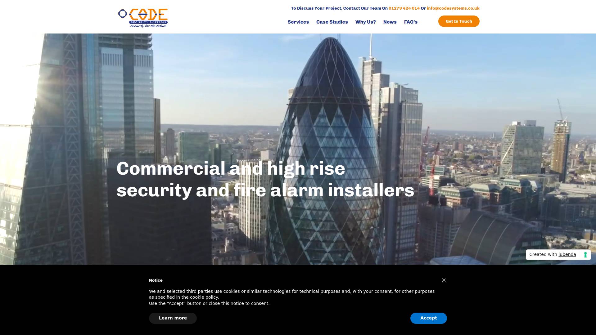 Code Security Systems Website