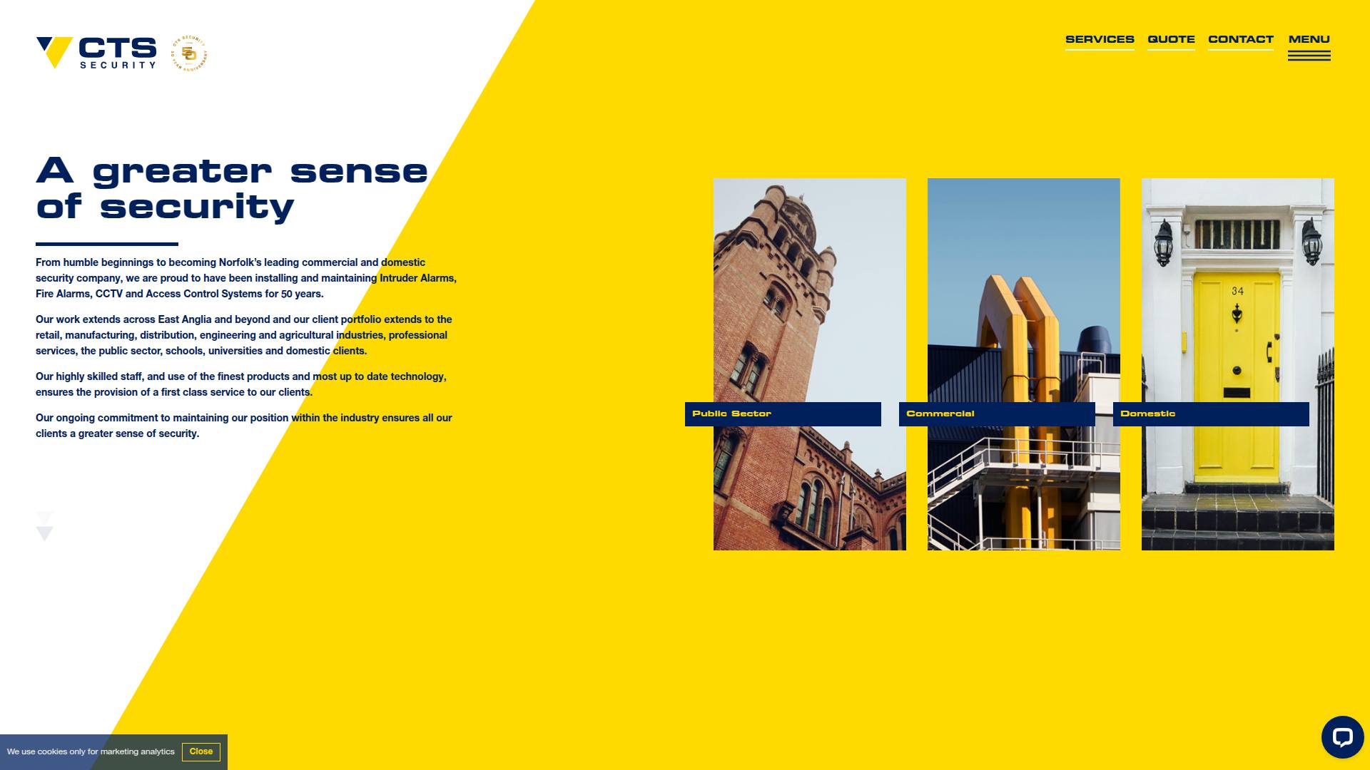 CTS Security Ltd Website