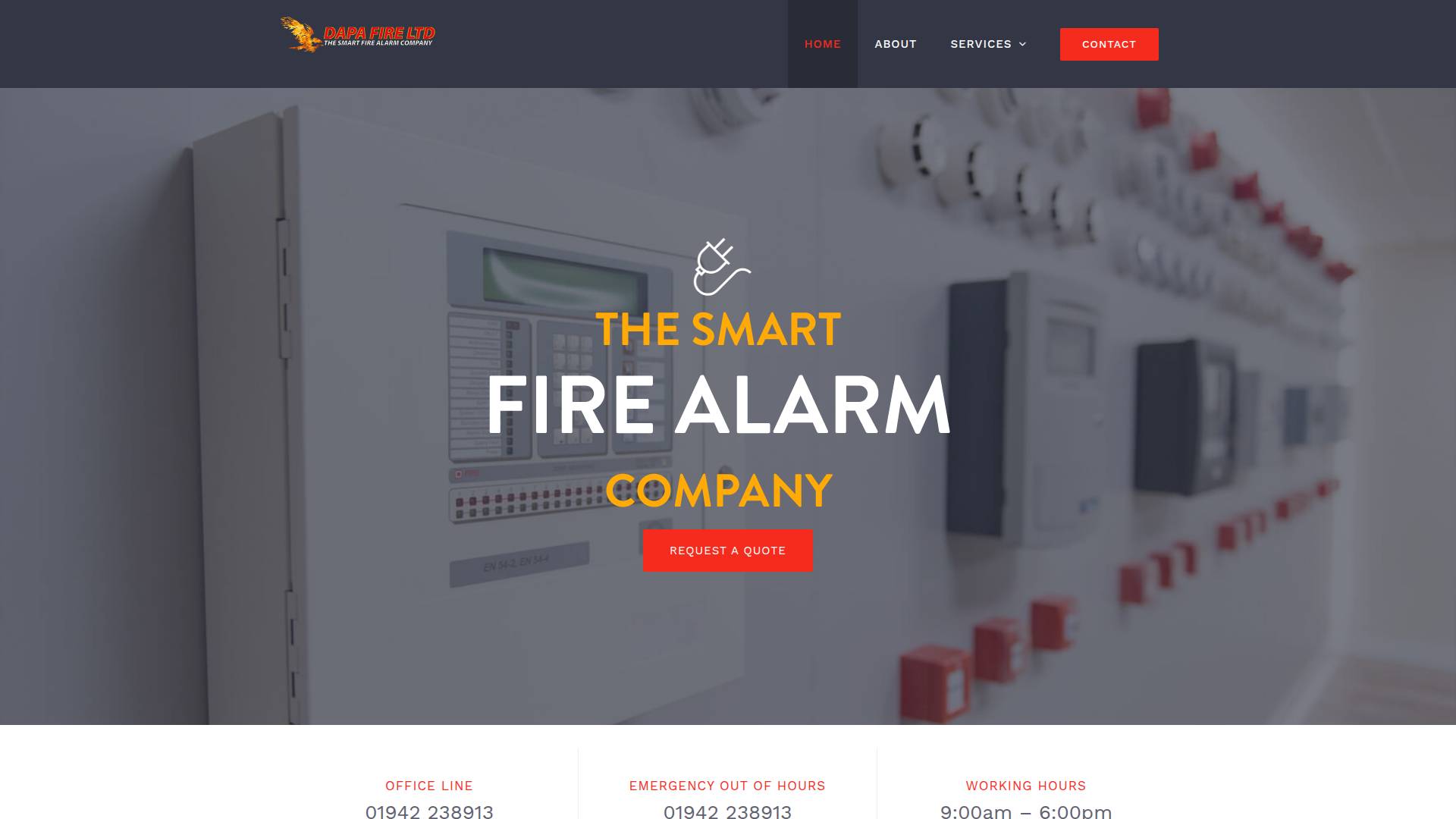 Dapa Fire Ltd Website