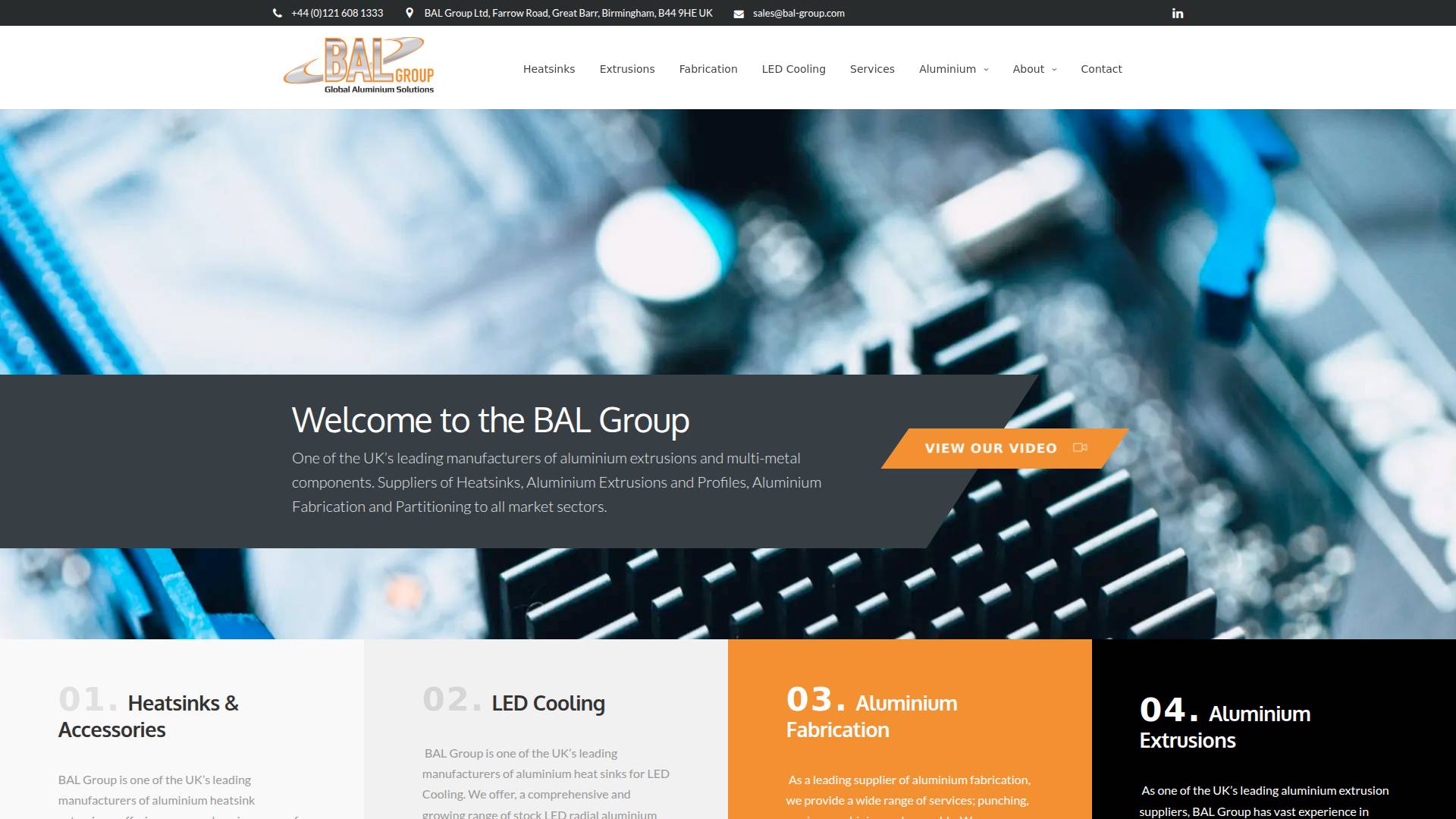 B A L Group Website