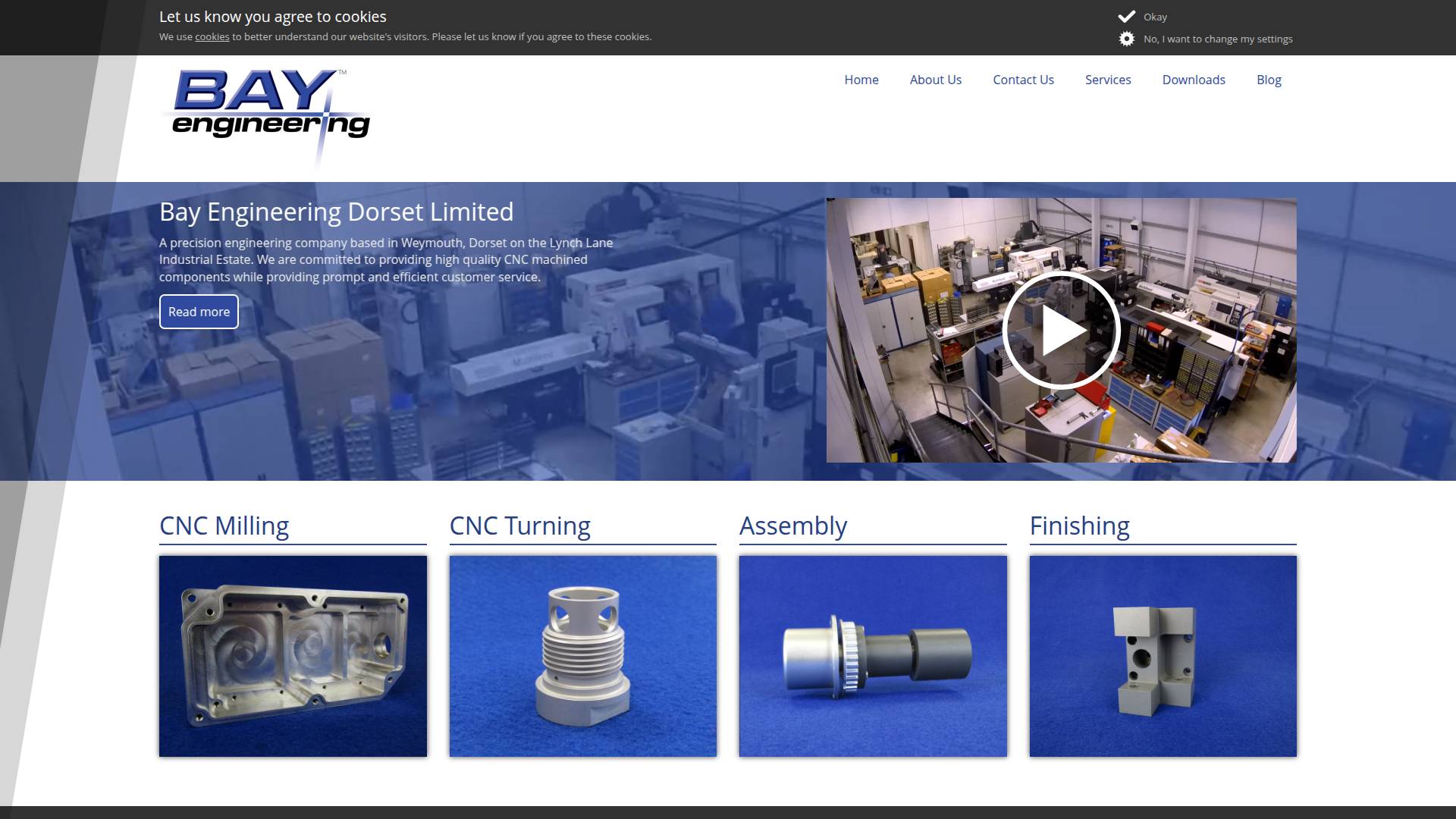 Bay Engineering Dorset Ltd Website