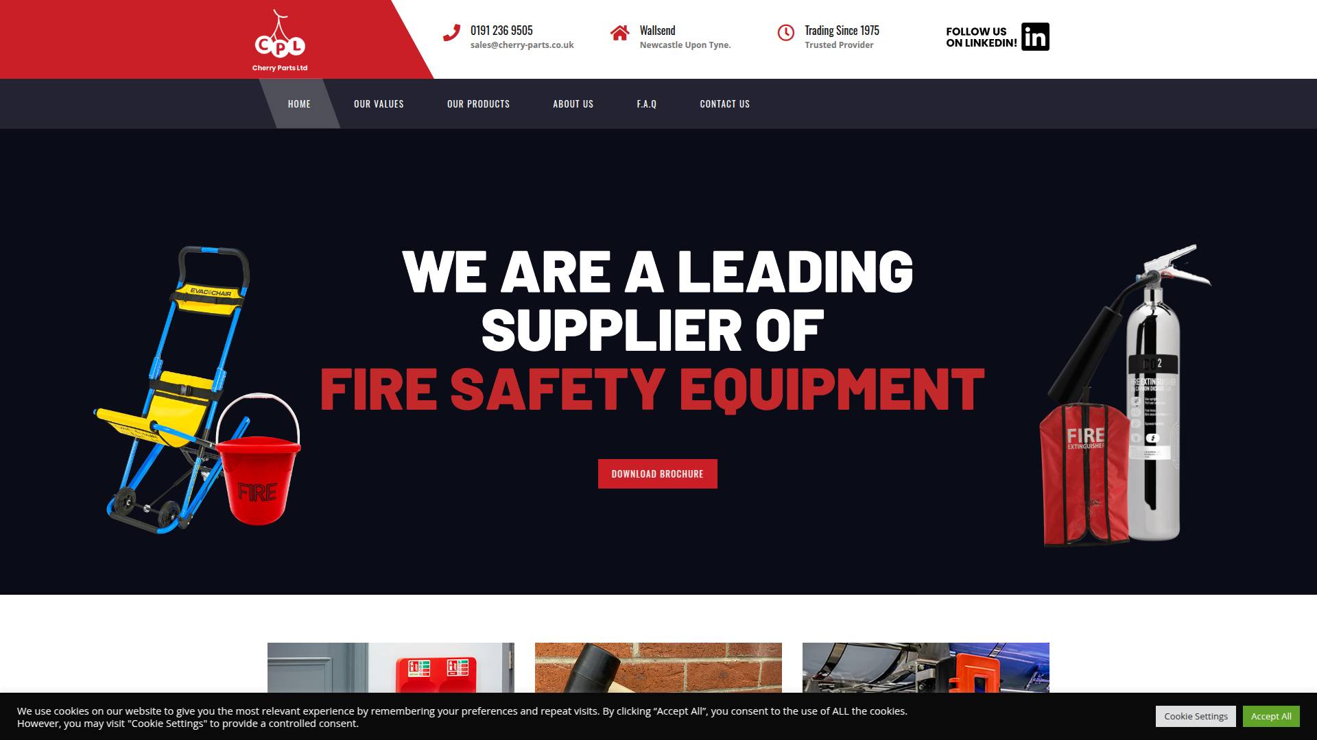 Cherry Parts Ltd Website
