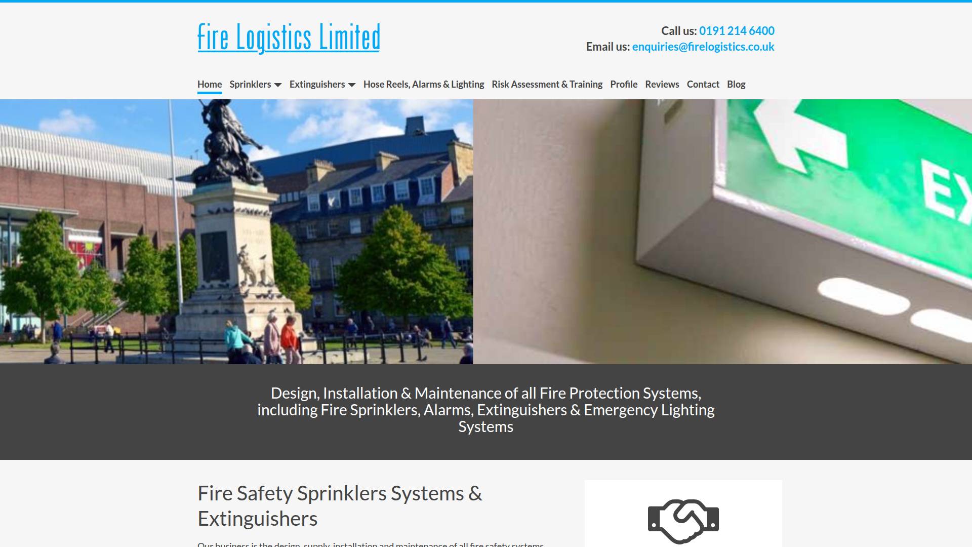 Fire Logistics Limited Website
