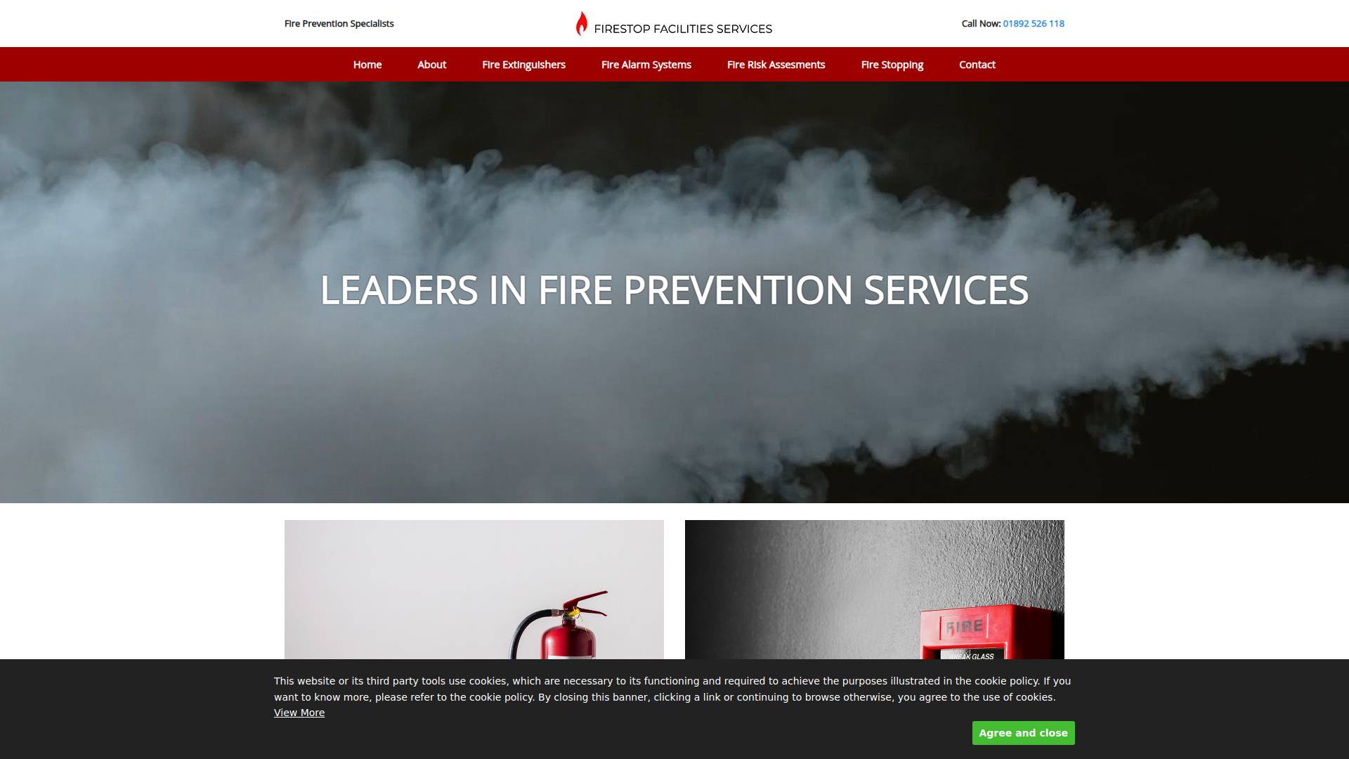 Fire Stop Ltd Website