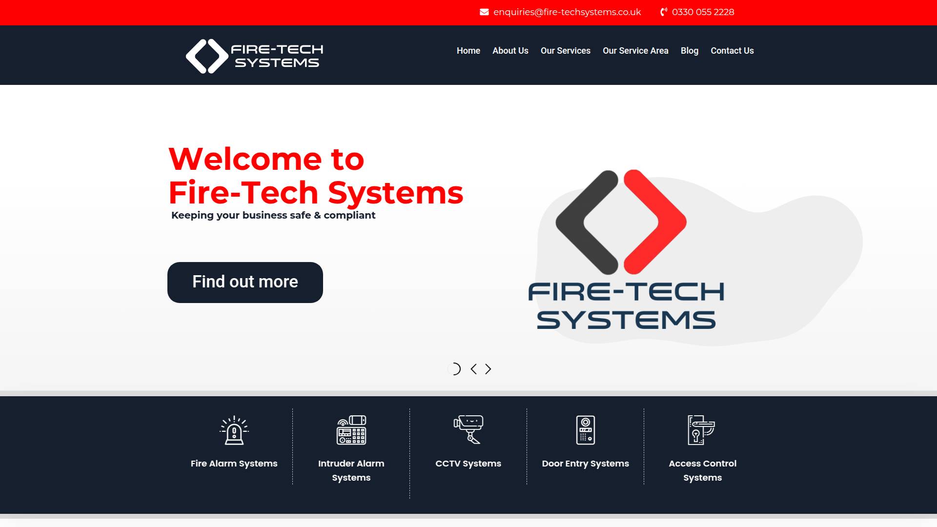Fire Tech Systems Website