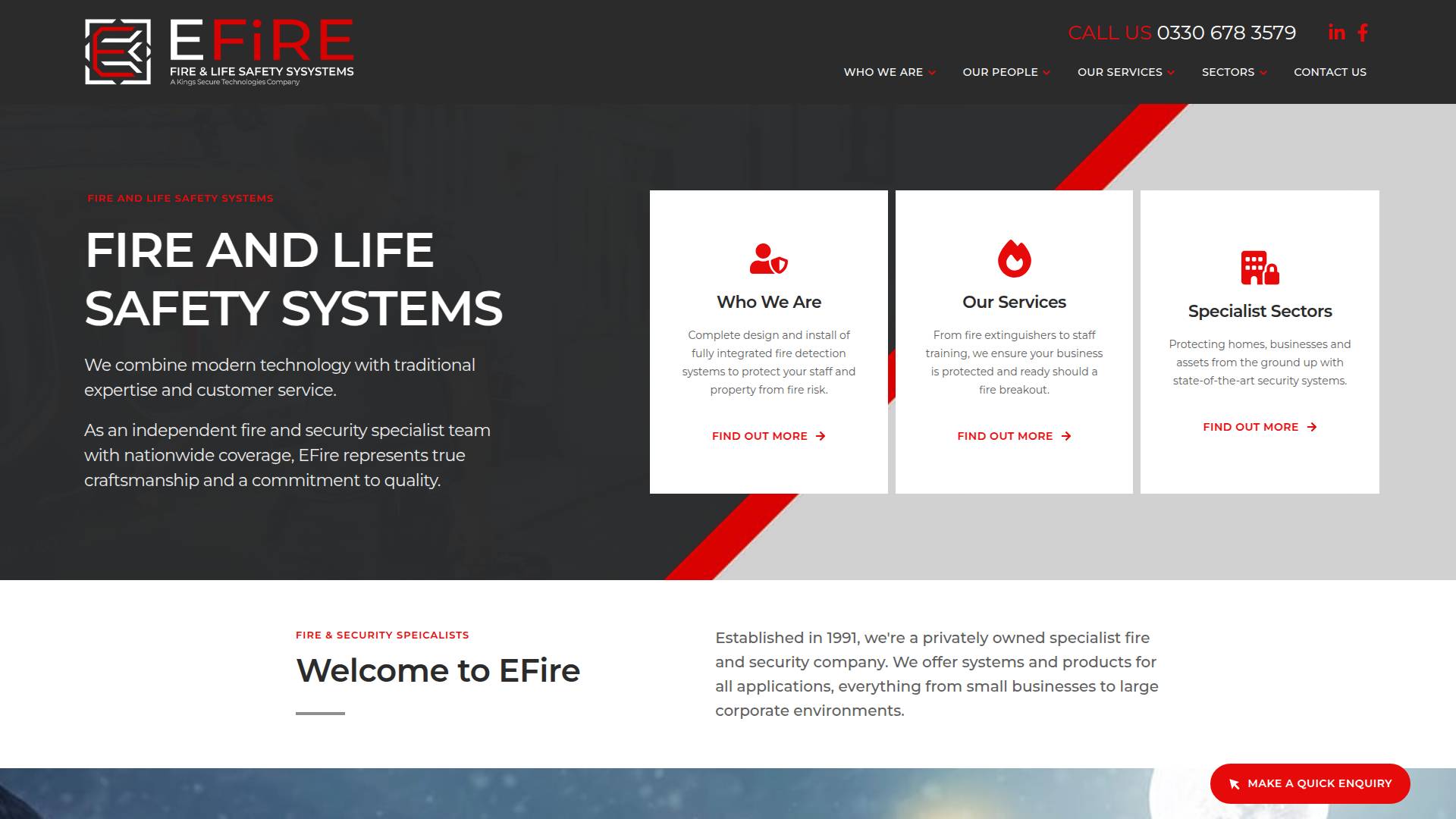 EFire Website