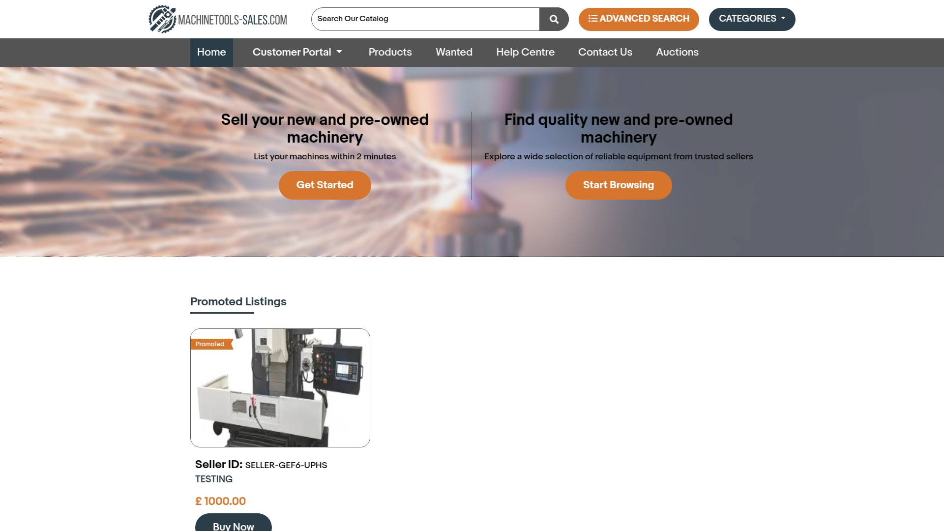 Caledonian Machine Tools Ltd Website
