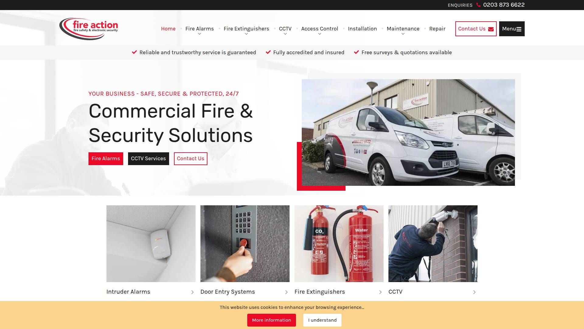 Fire Action Limited Website
