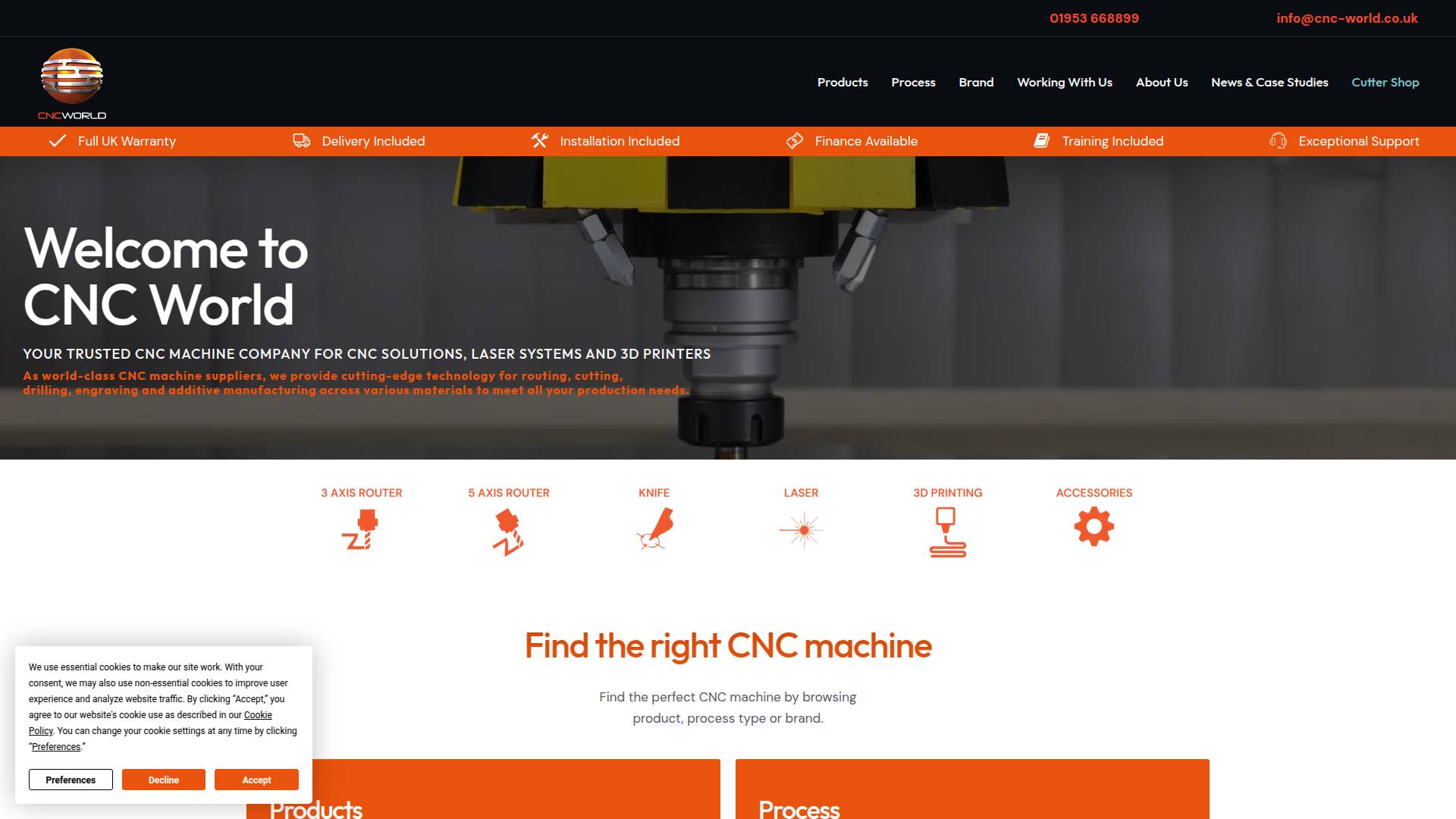 CNC World Website