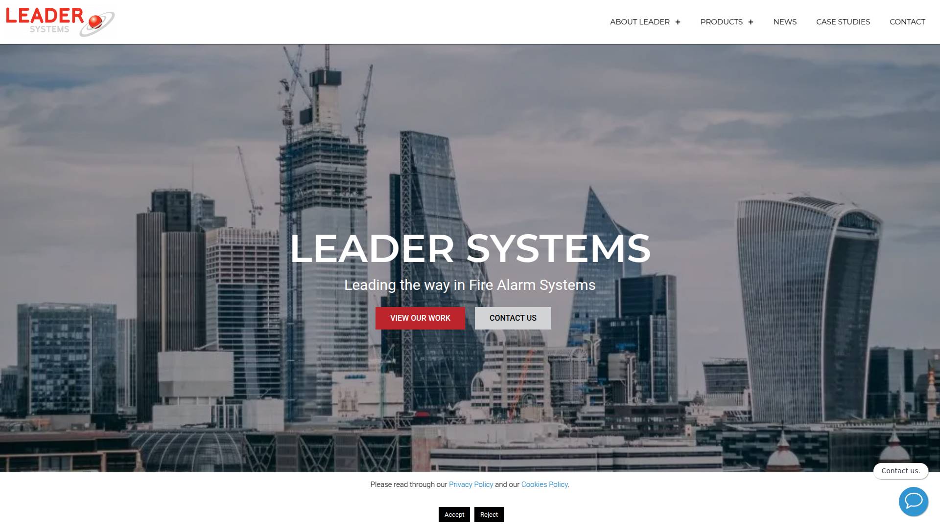Leader Engineering Website