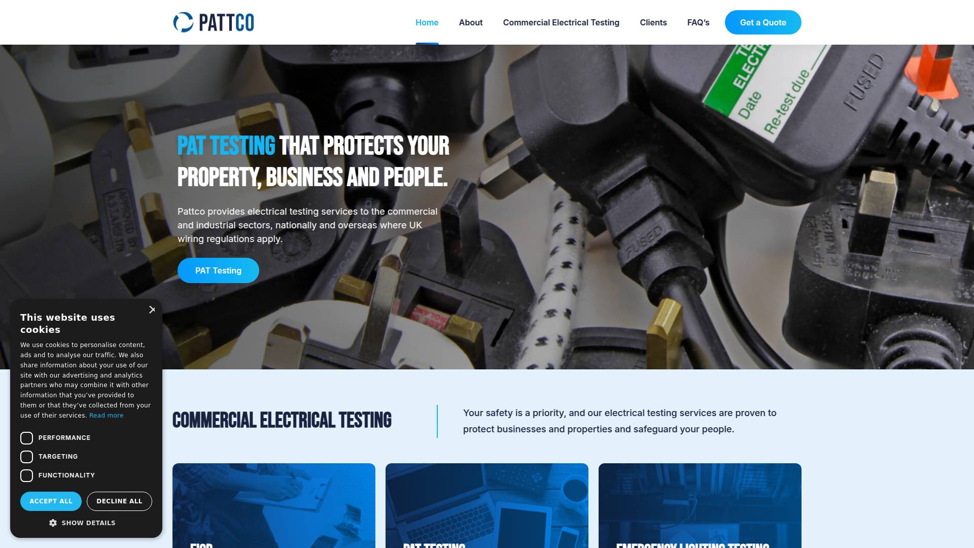 PATTCO Ltd Website