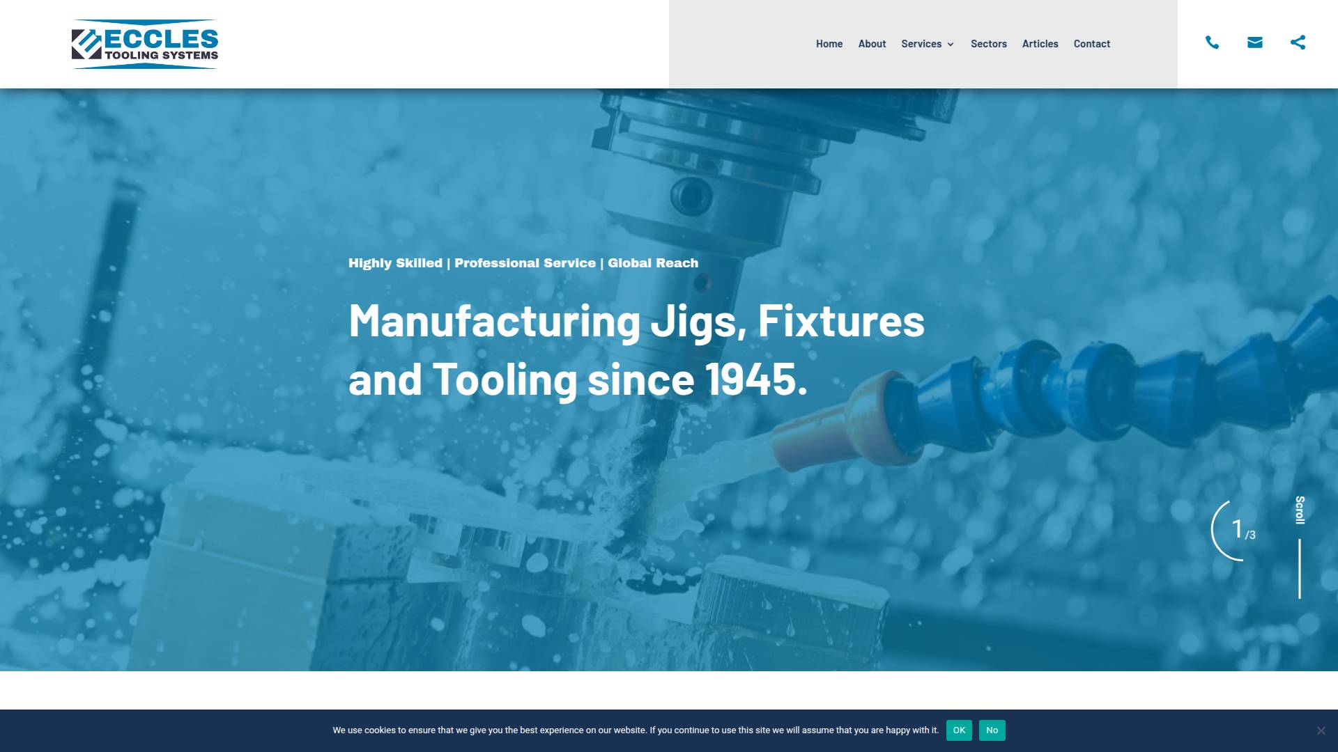 Eccles Tooling Systems Website