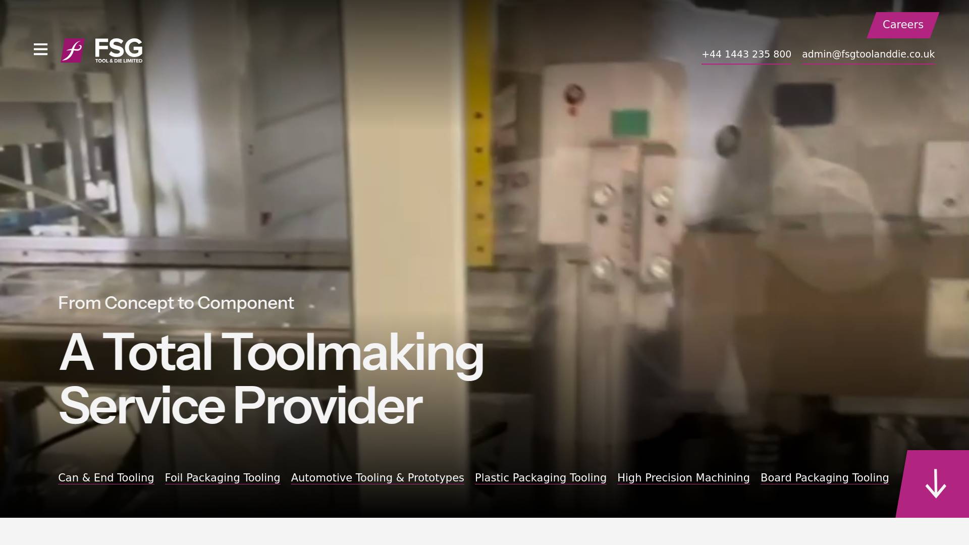 FSG Tool & Die Ltd Website