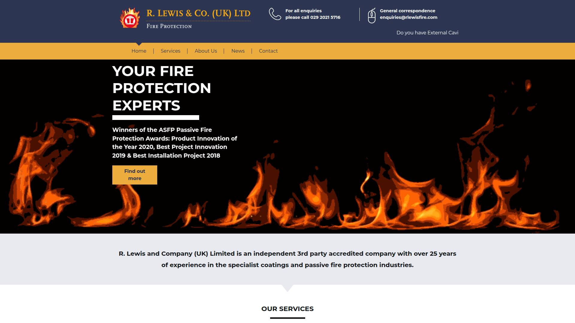 R. Lewis & Co (UK) Ltd Website