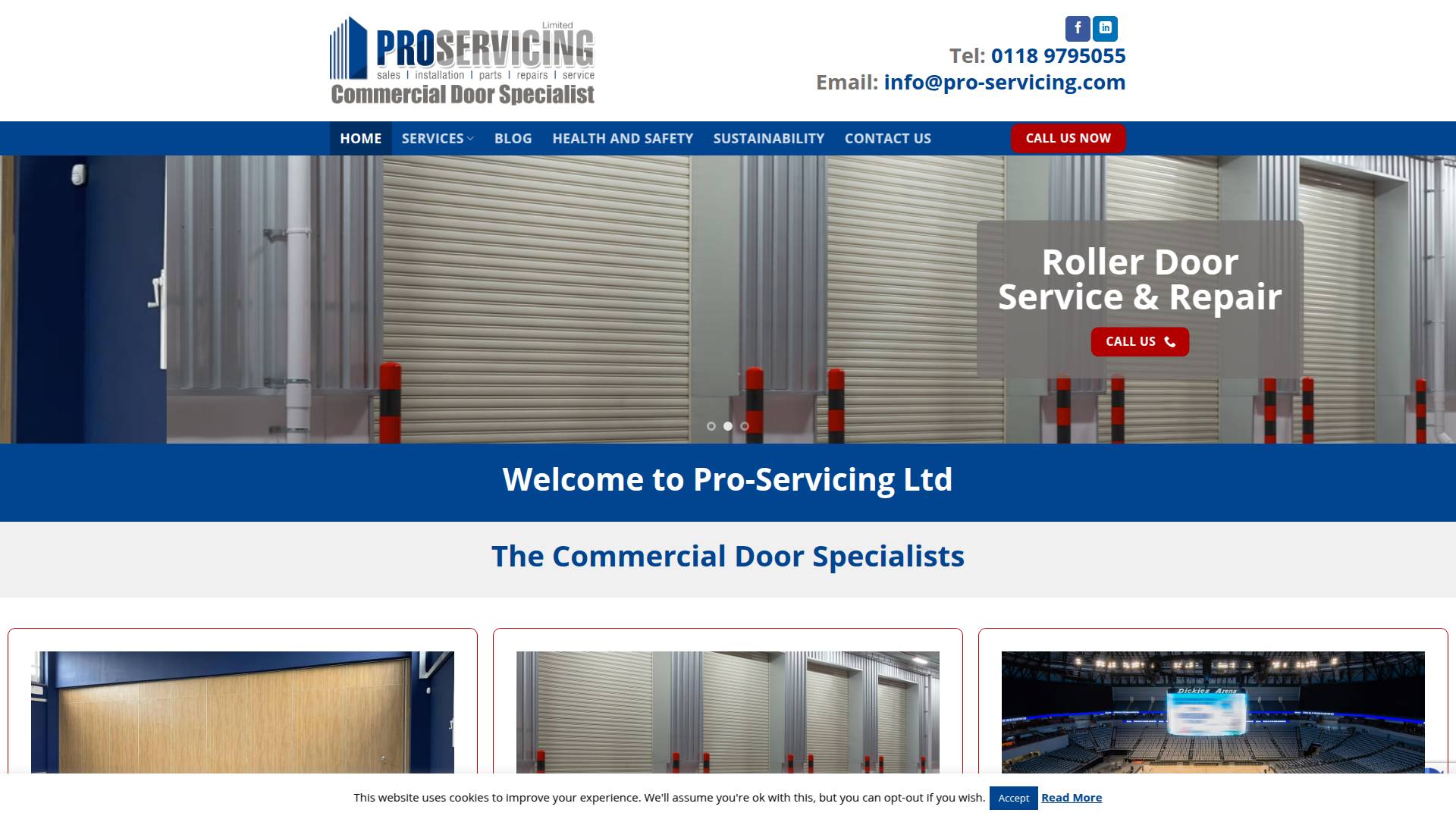Pro Servicing Ltd Website