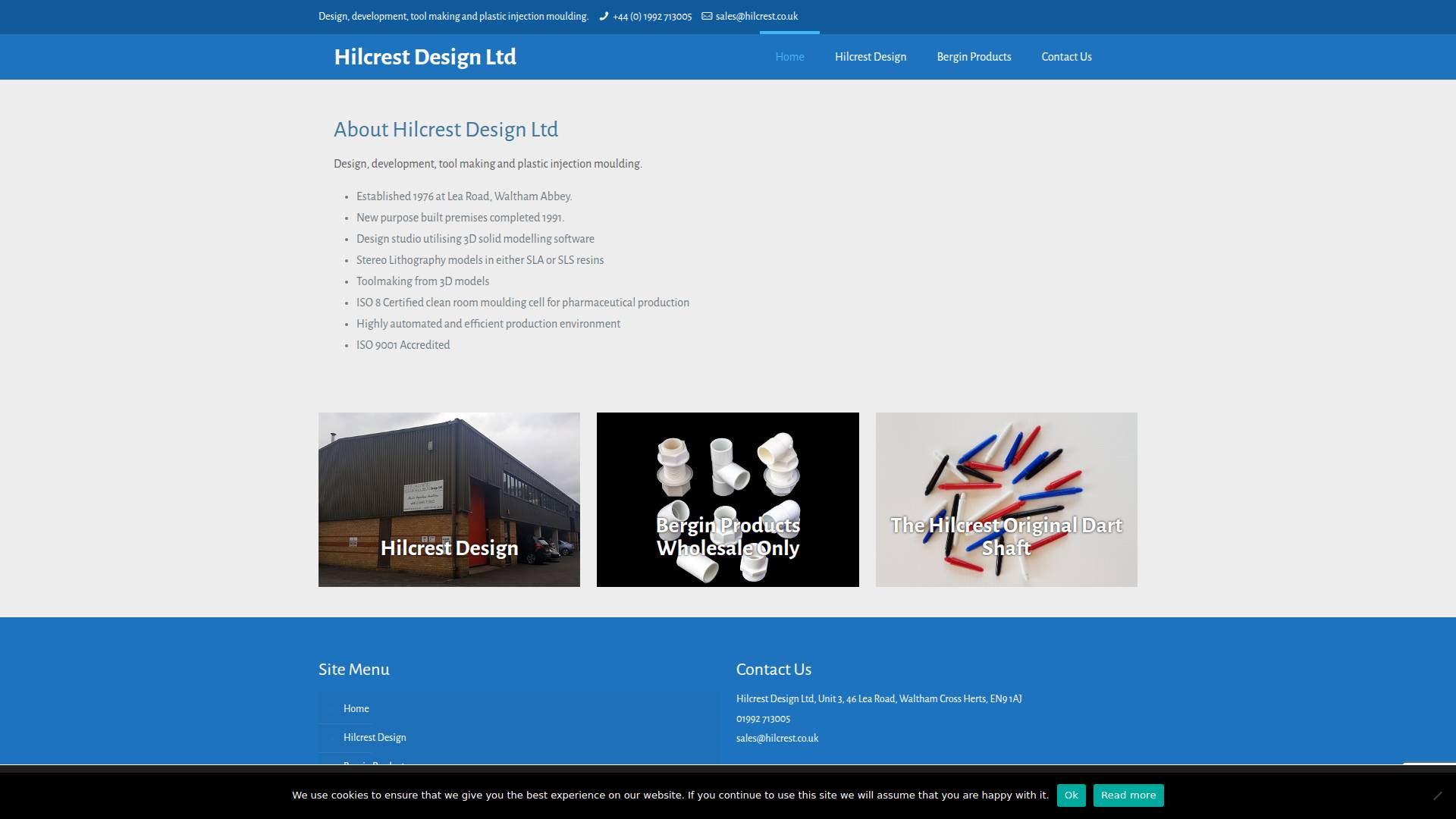Hilcrest Design Ltd Website