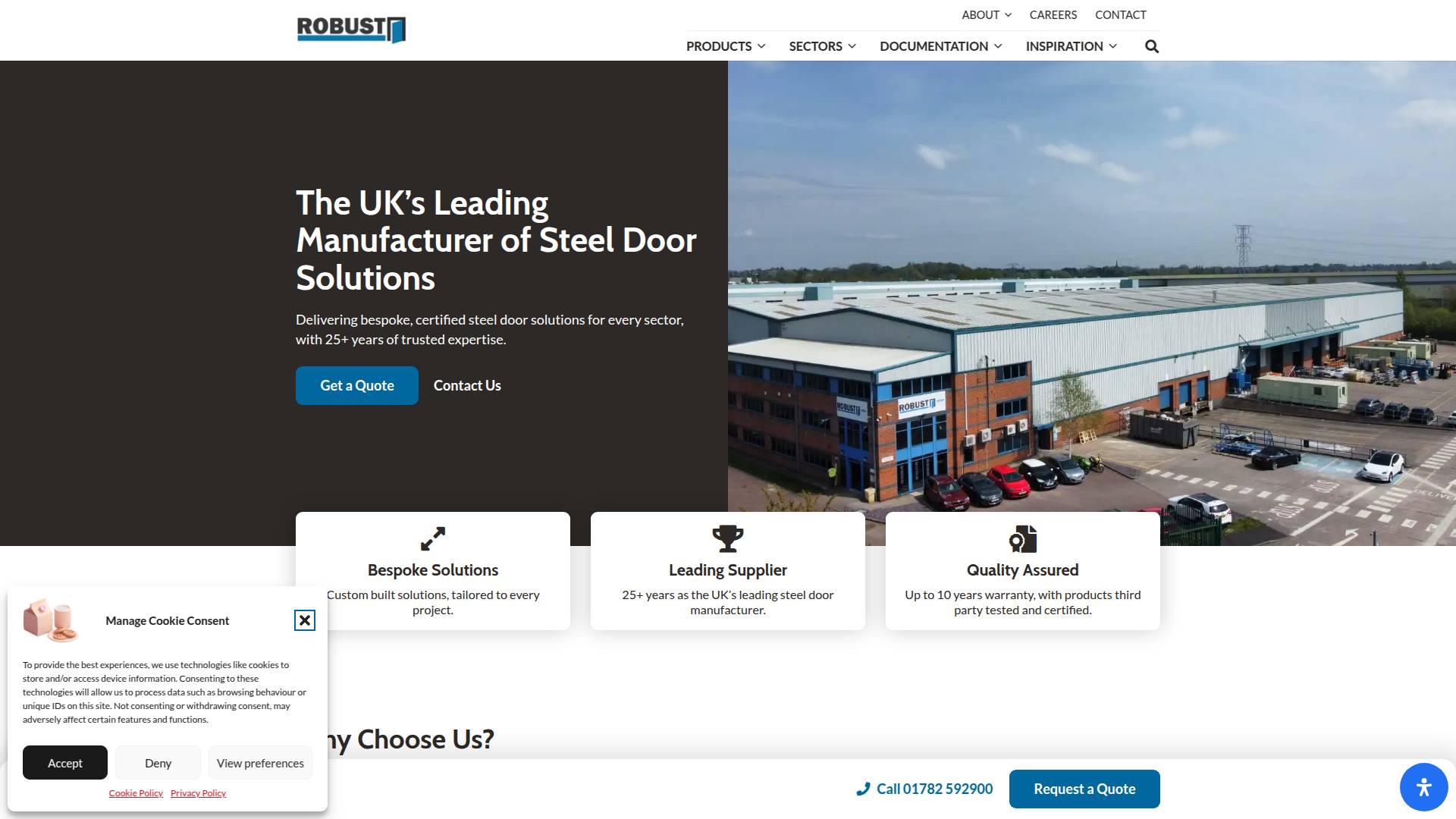 Robust UK Ltd  Website