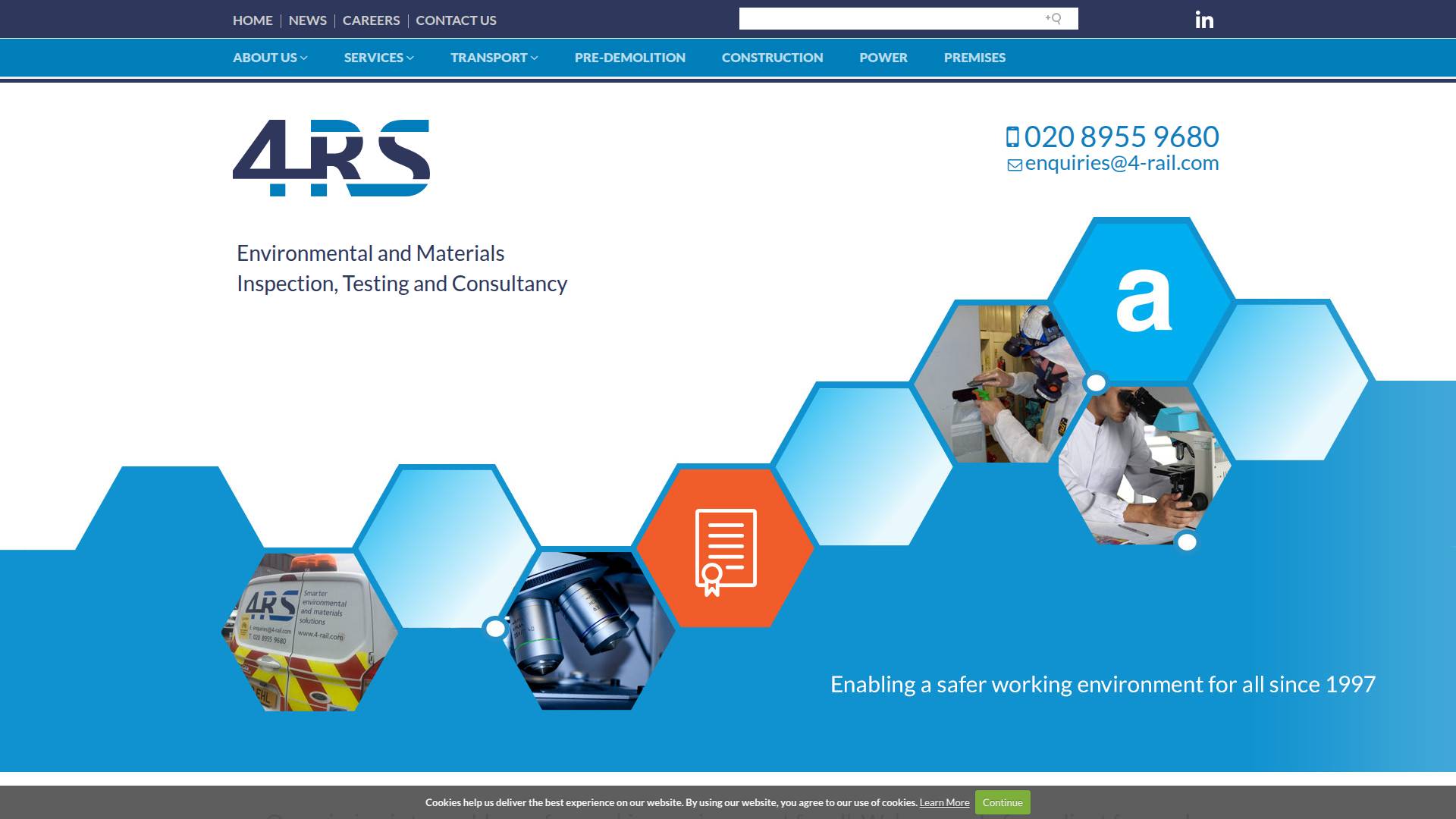 4-rail Services Website