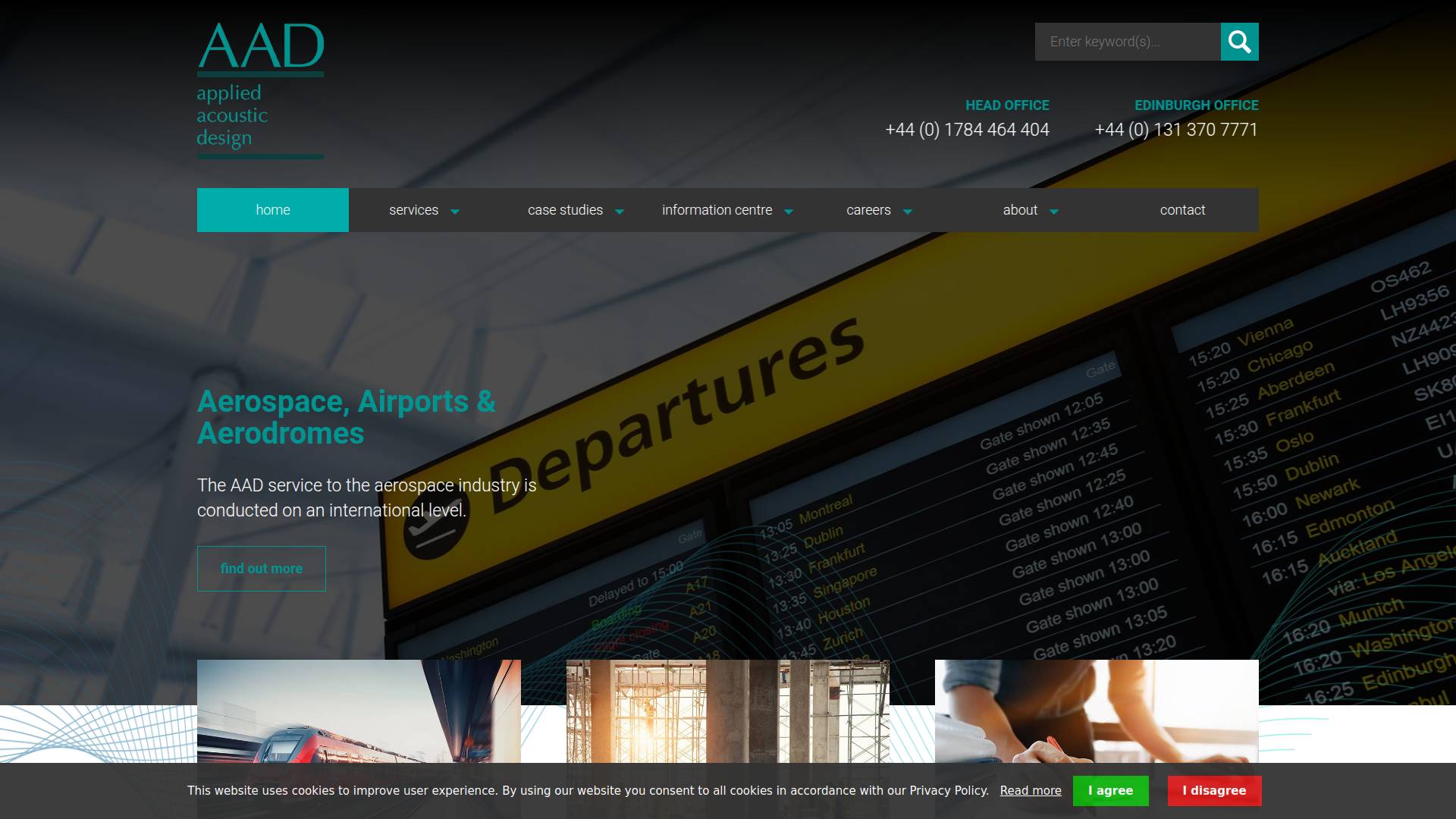 Applied Acoustic Design Website