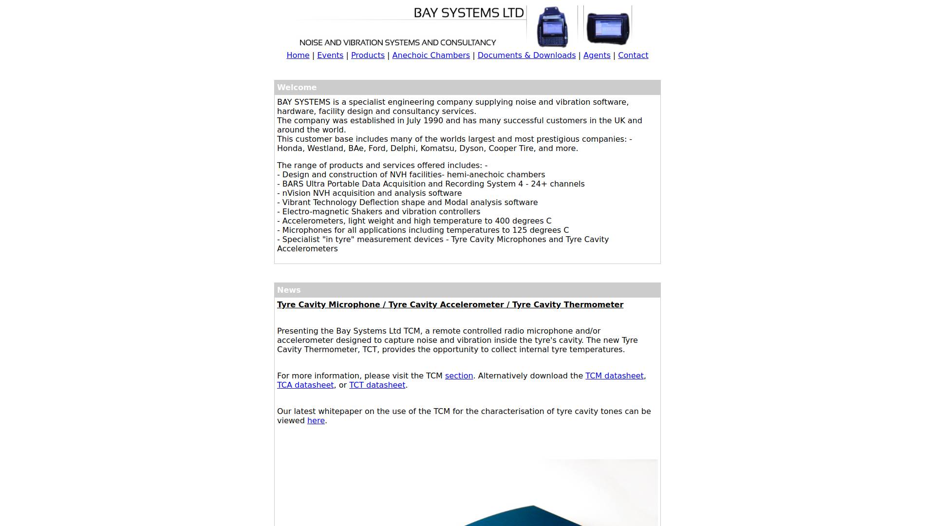 Bay Systems Ltd Website