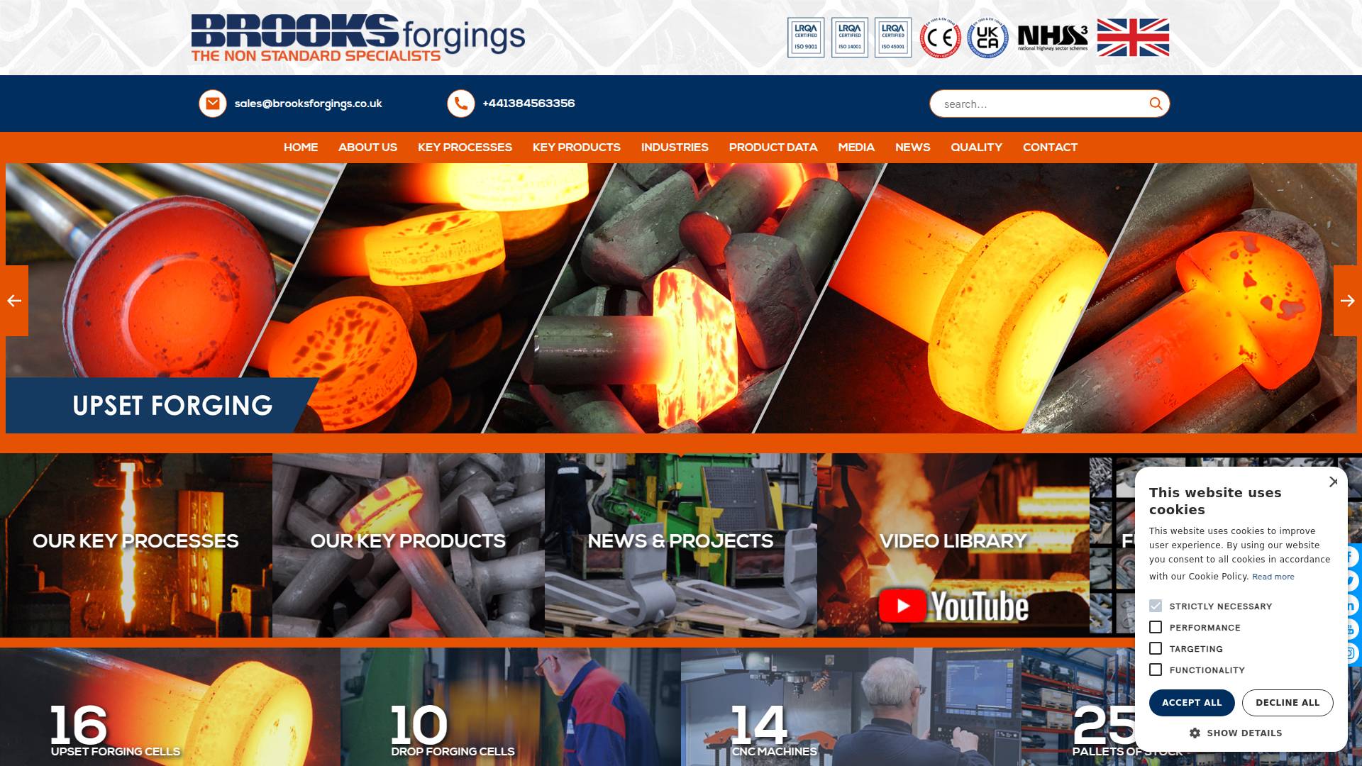 Brooks Forgings Ltd Website