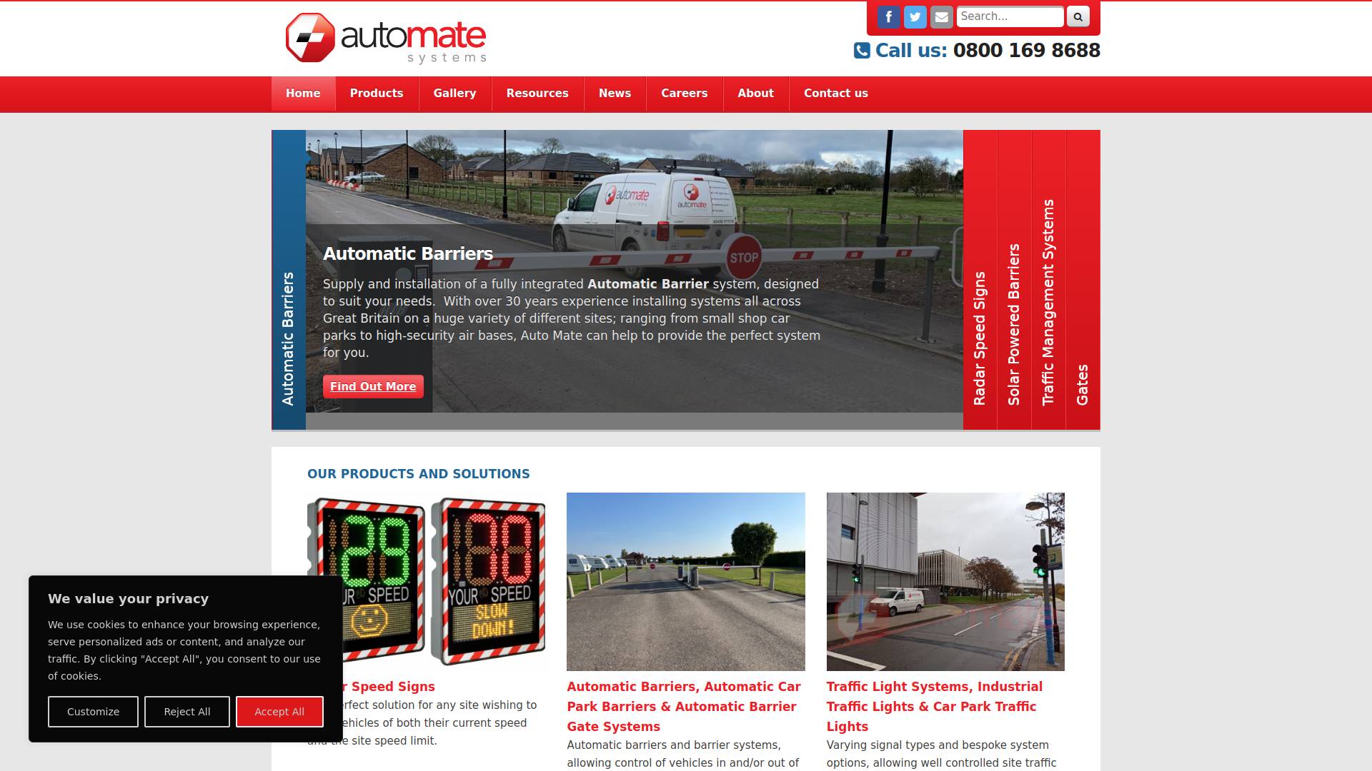 Auto Mate Systems Ltd Website