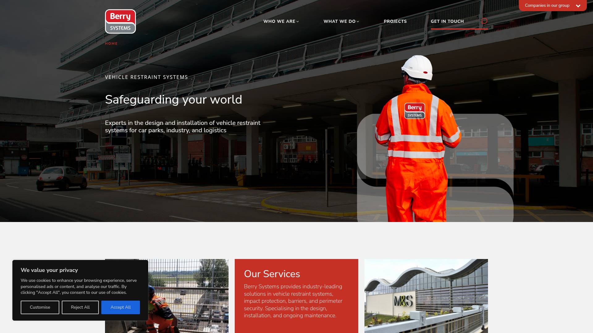 Berry Systems Website