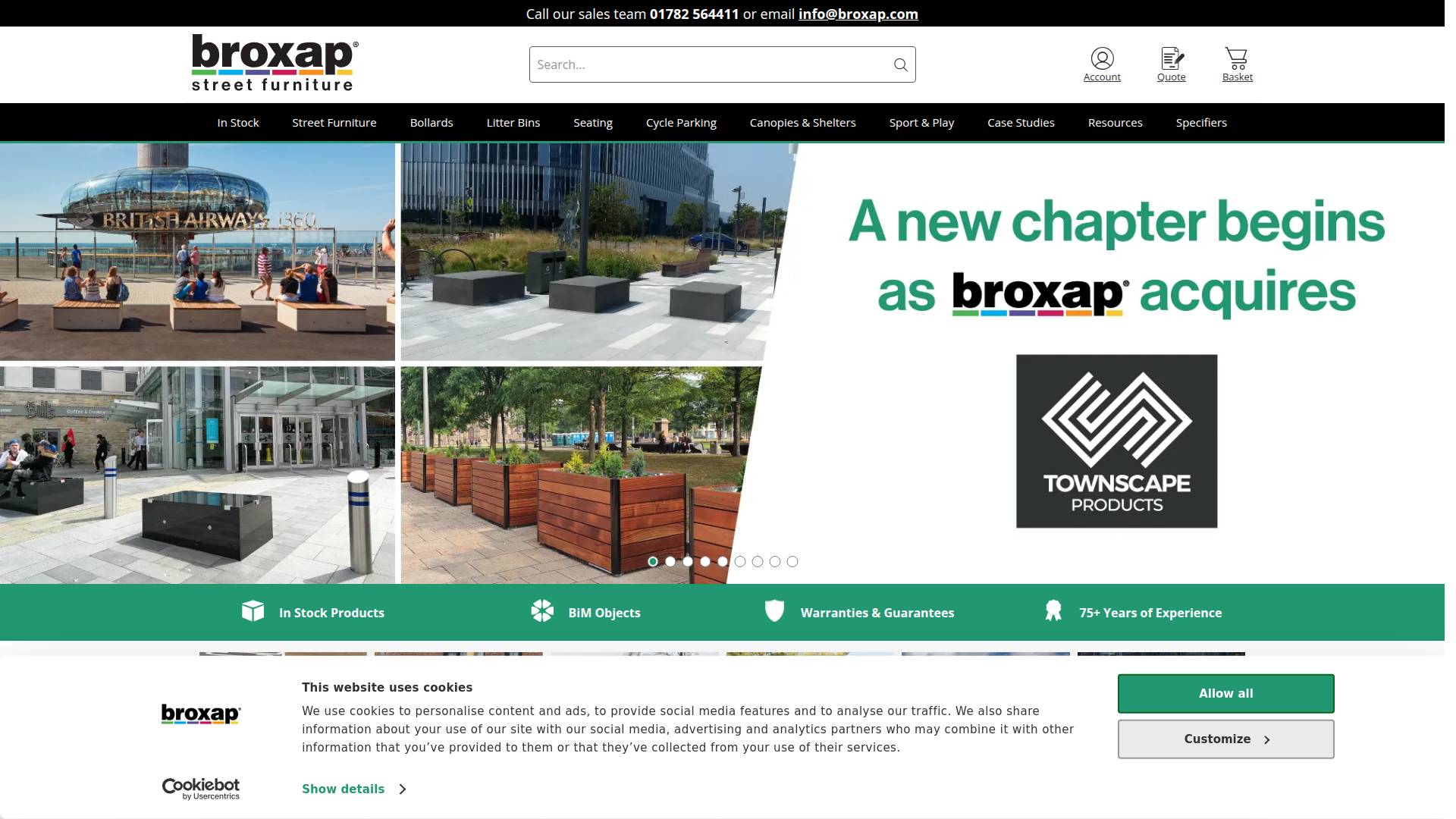 Broxap Website