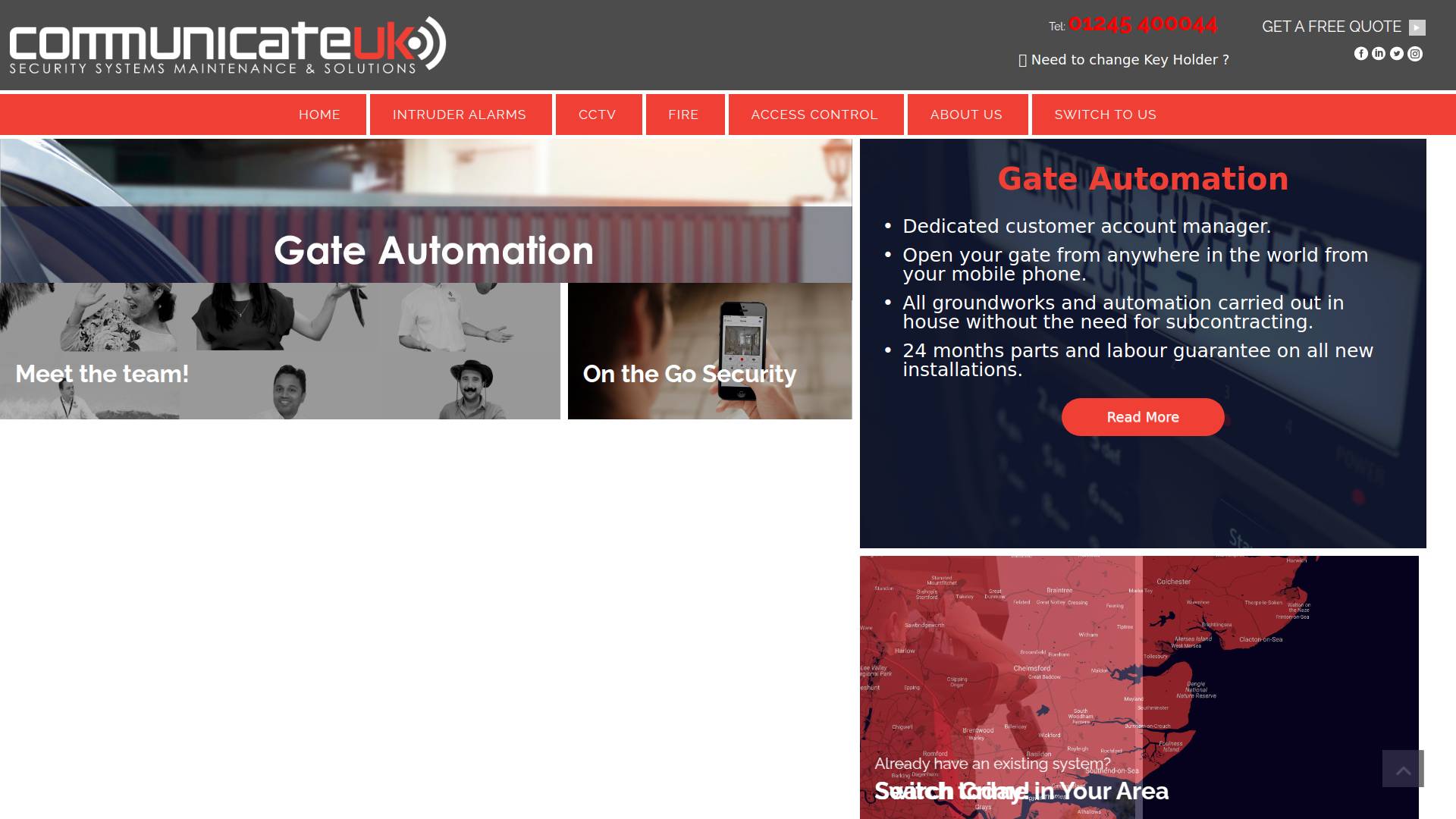 Communicate UK Website