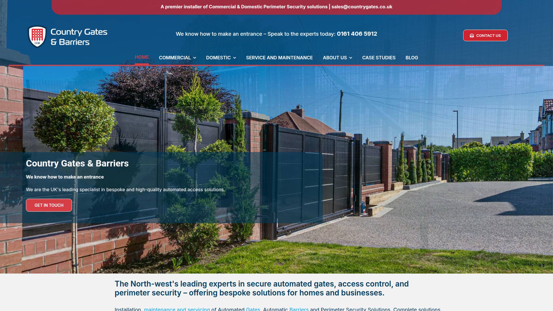 Country Gates & Barriers Website