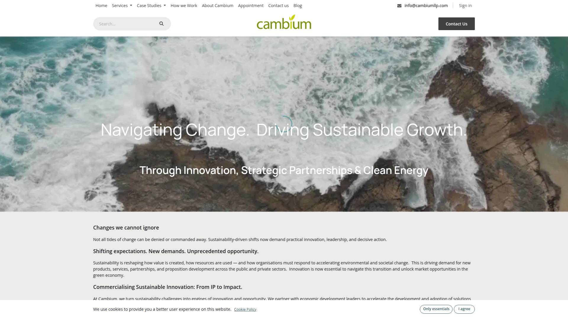 Cambium Website