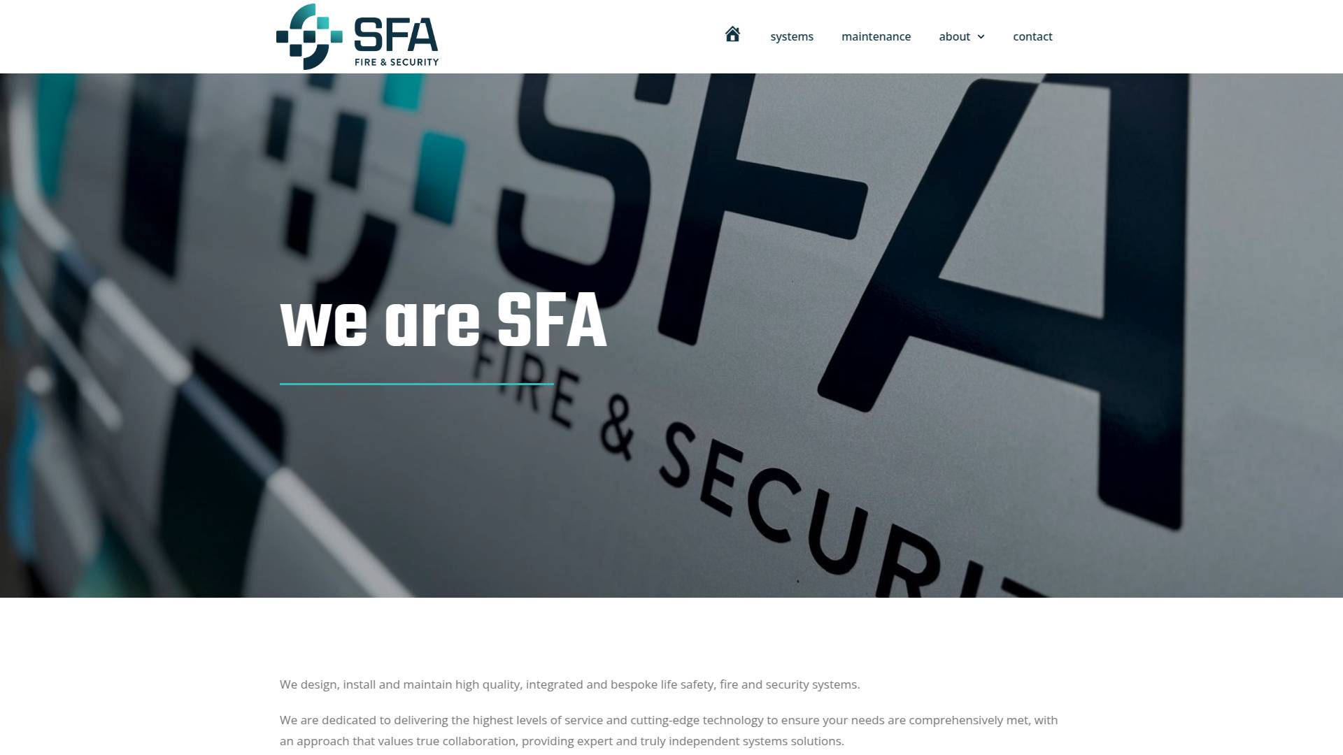 Southern Fire Alarms Ltd Website