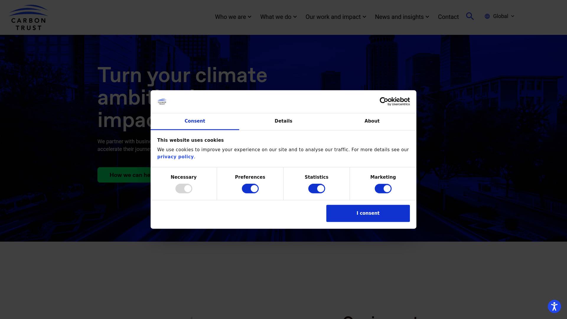 Carbon Trust Website