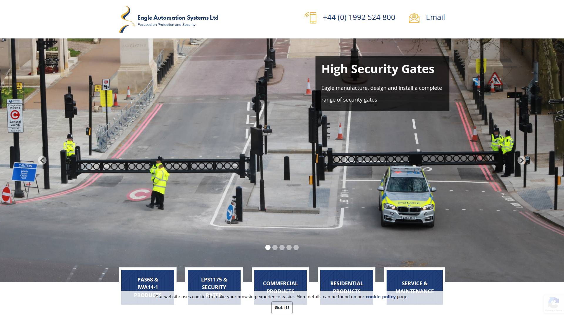 Eagle Automation Systems Website