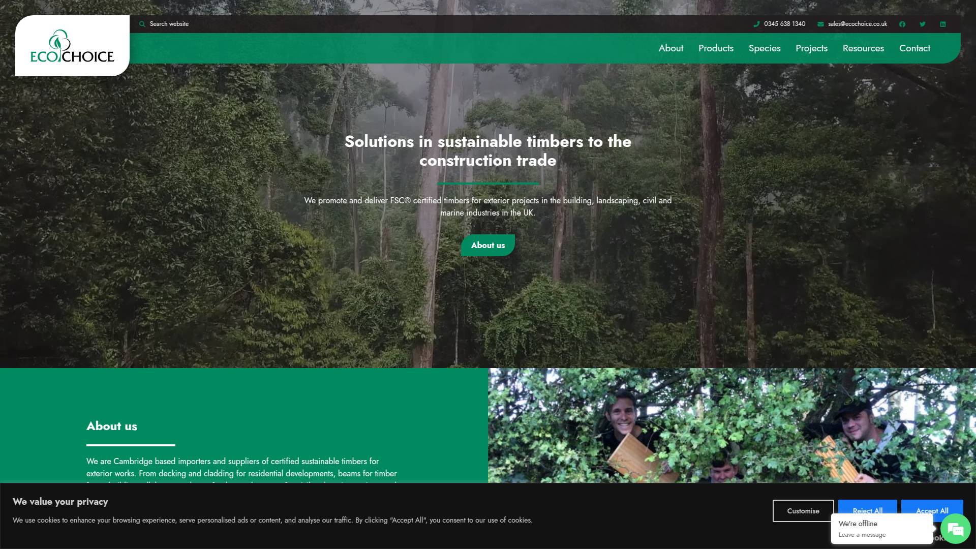 Ecochoice Website