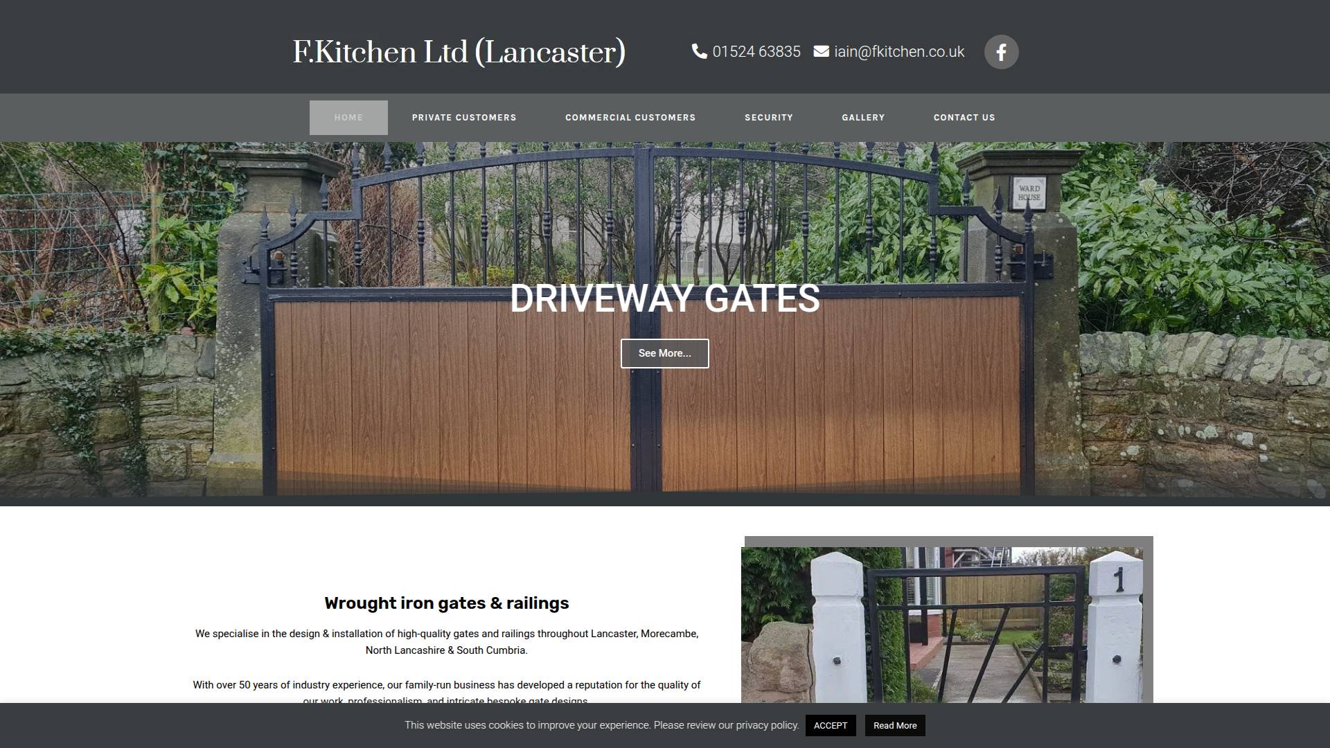 F Kitchen Lancaster Ltd Website