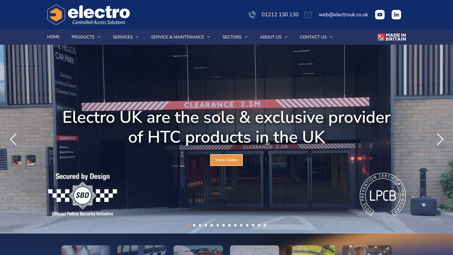 Electrical Data Security Website