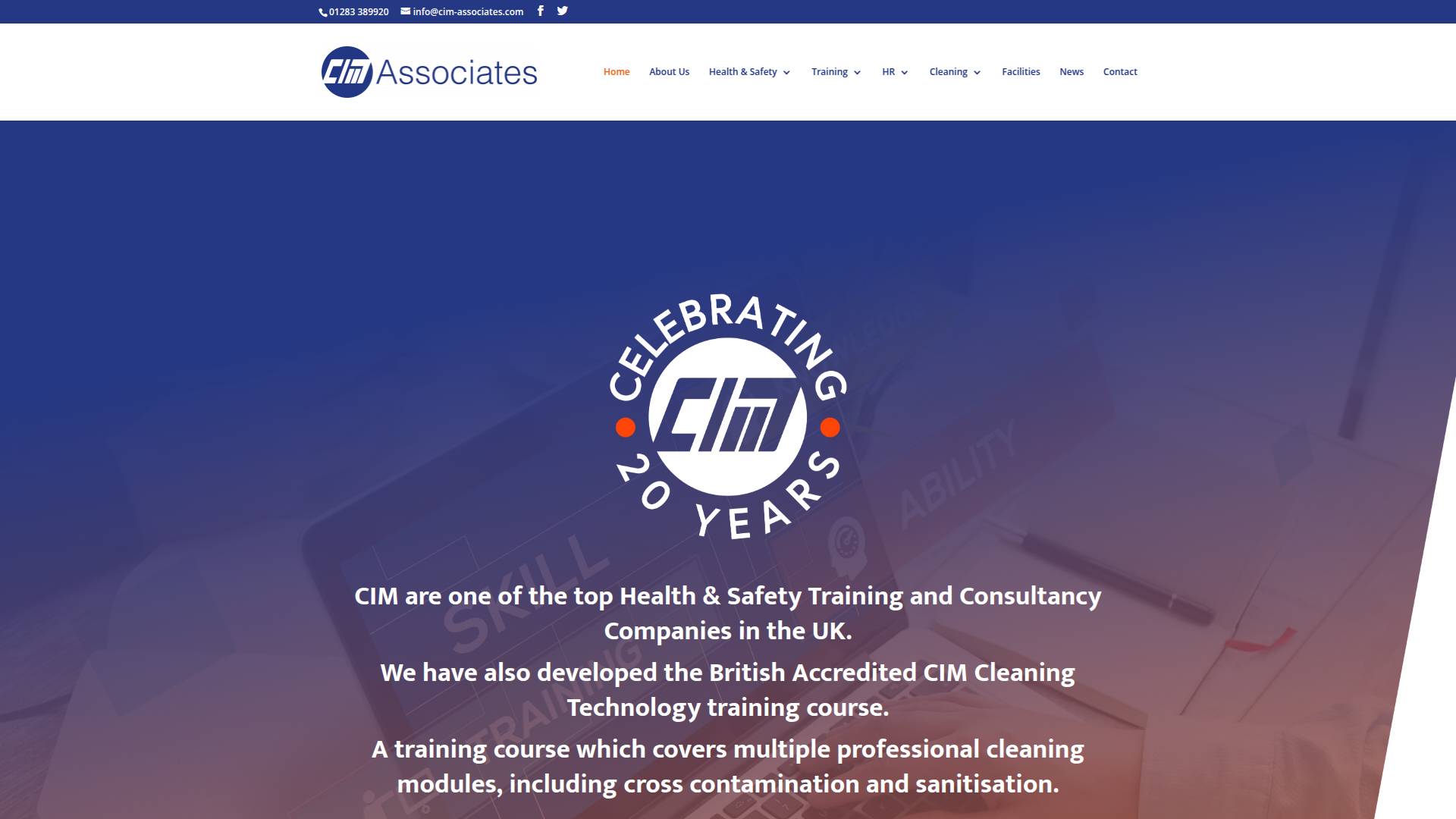 CIM Associates UK Ltd Website