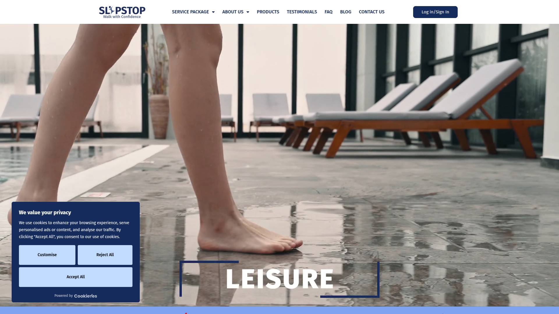 Slipstop Website