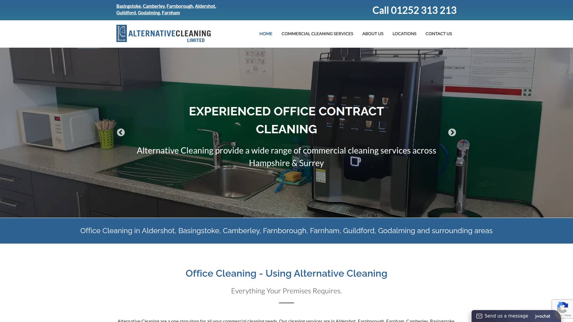 Alternative Cleaning Ltd Website