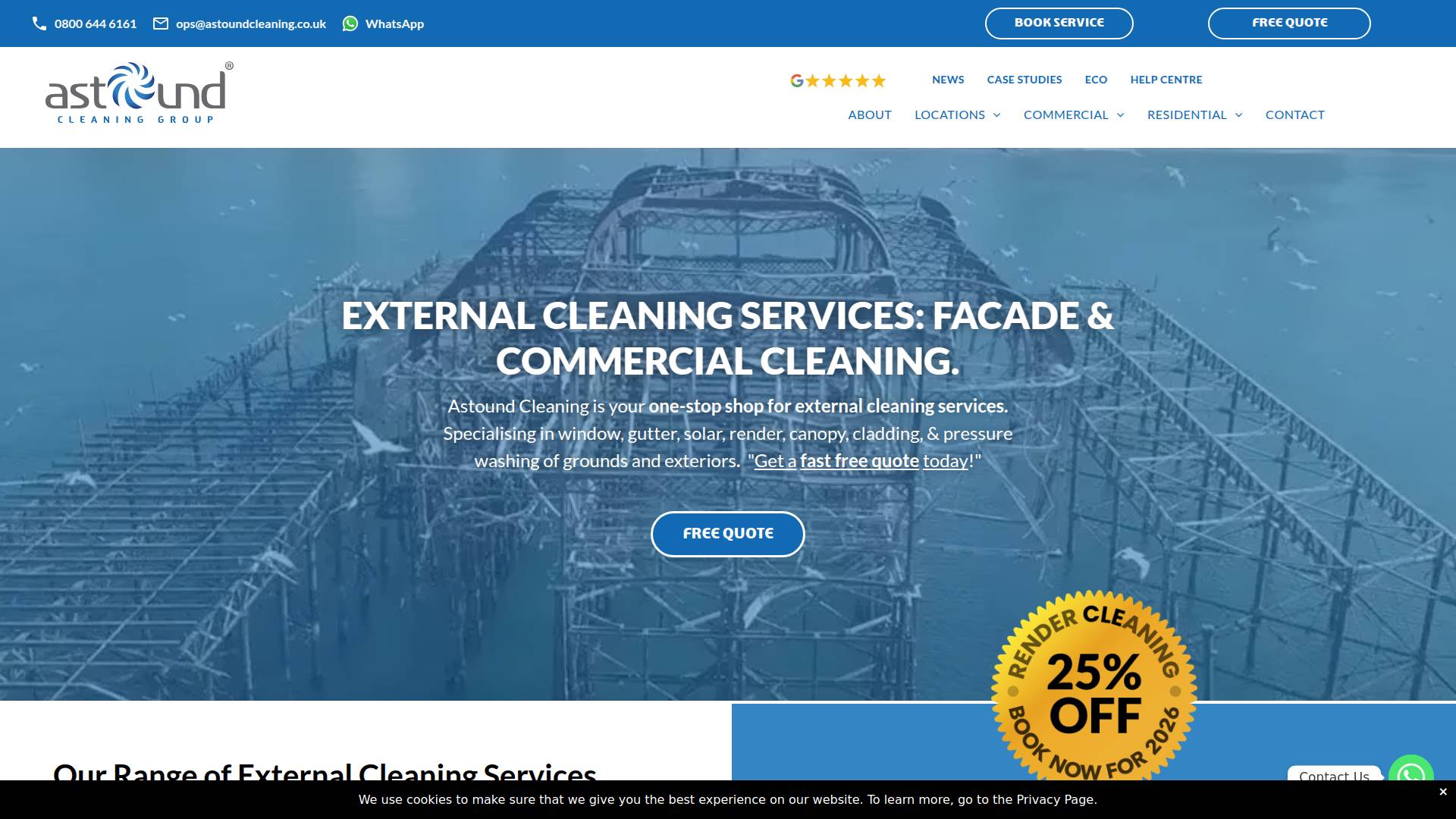 Astound Cleaning Group Website