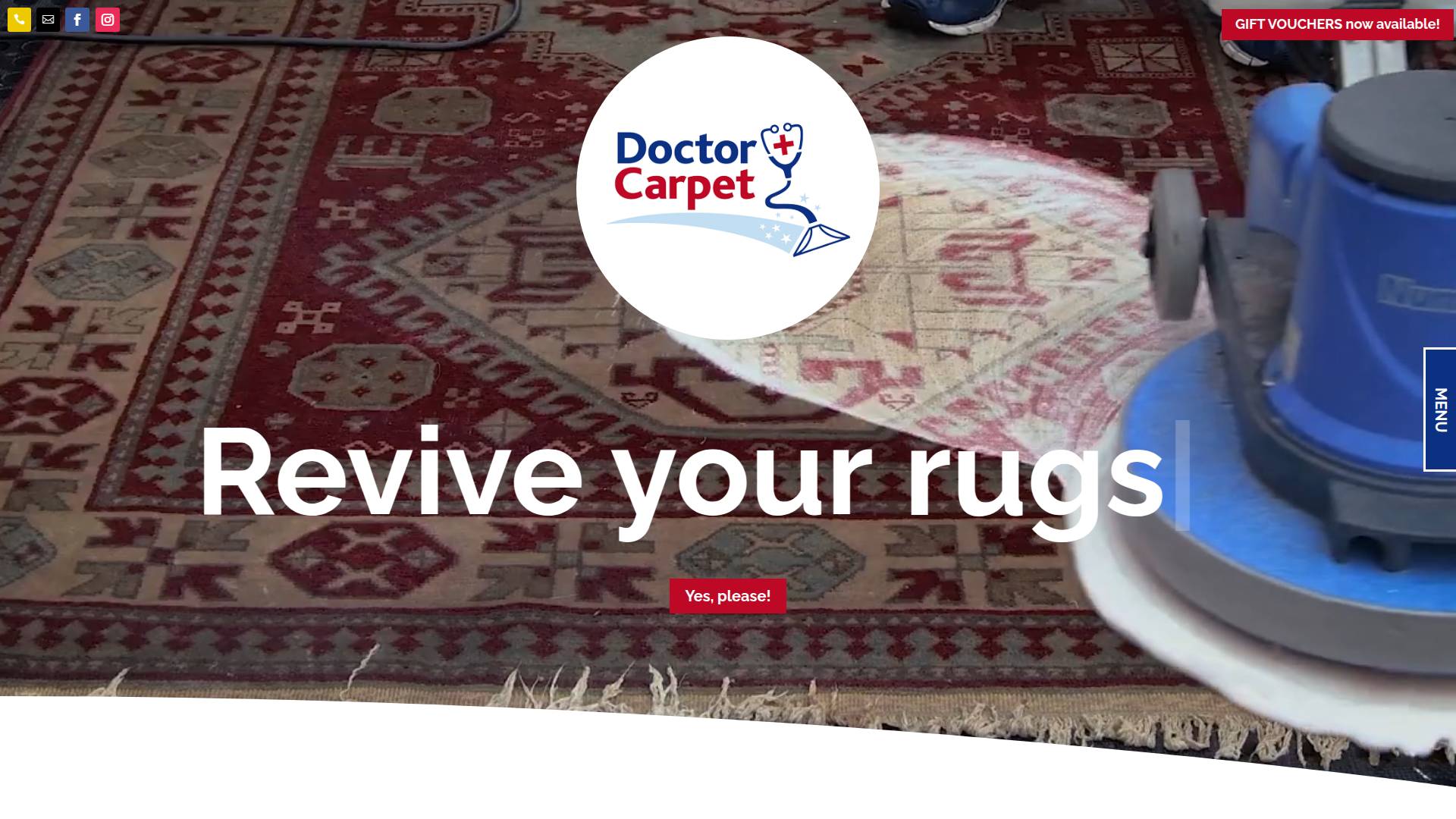 Doctor Carpet Website