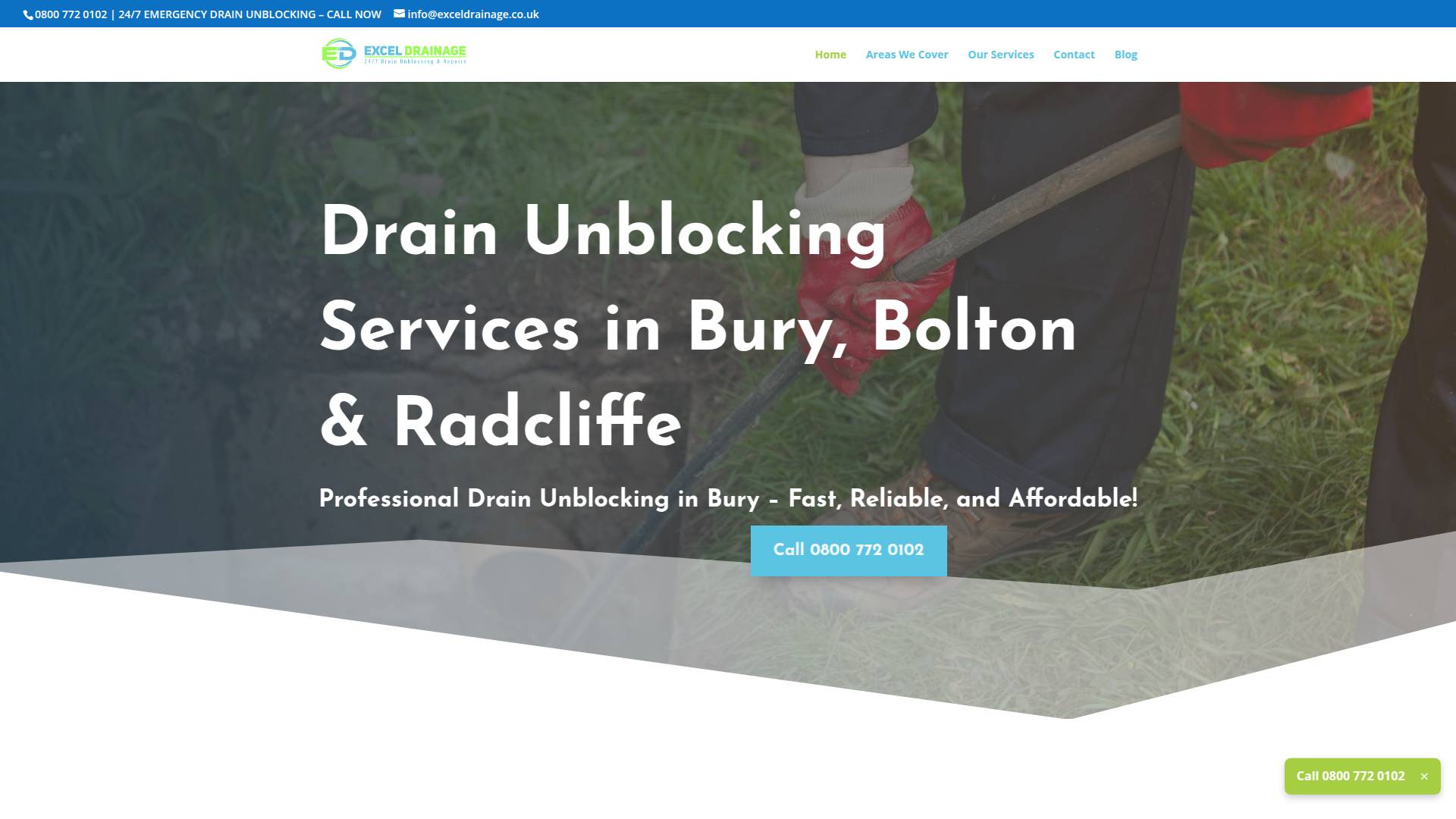 Excel Cleaning Service Website