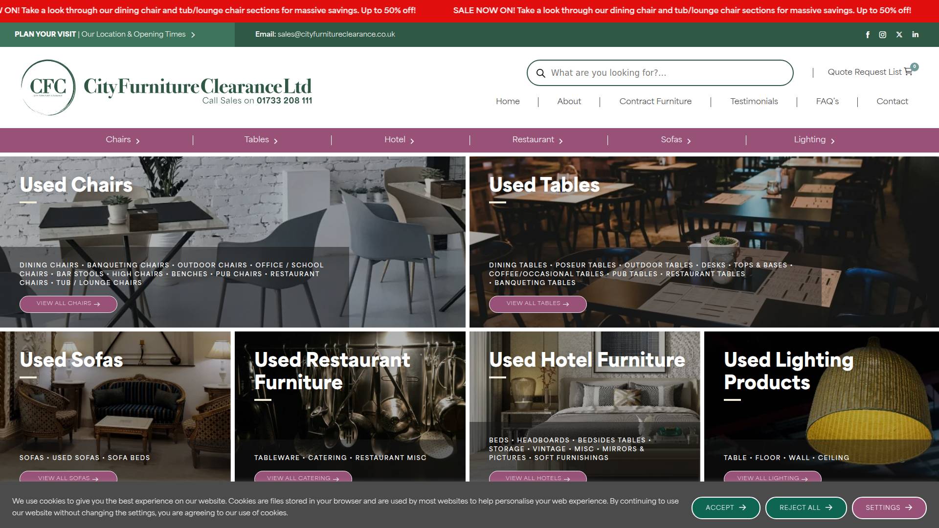 City Furniture Clearance Ltd Website