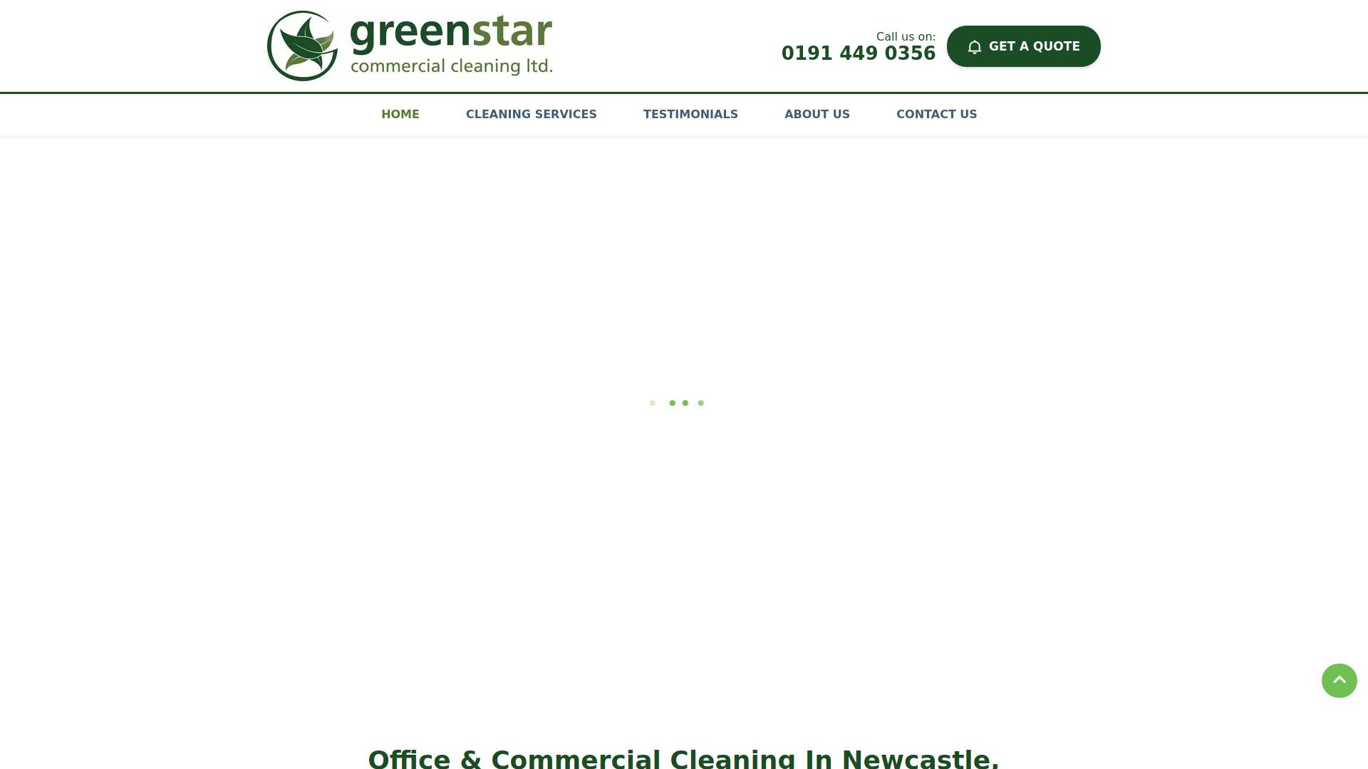 Greenstar Commercial Cleaning Ltd Website