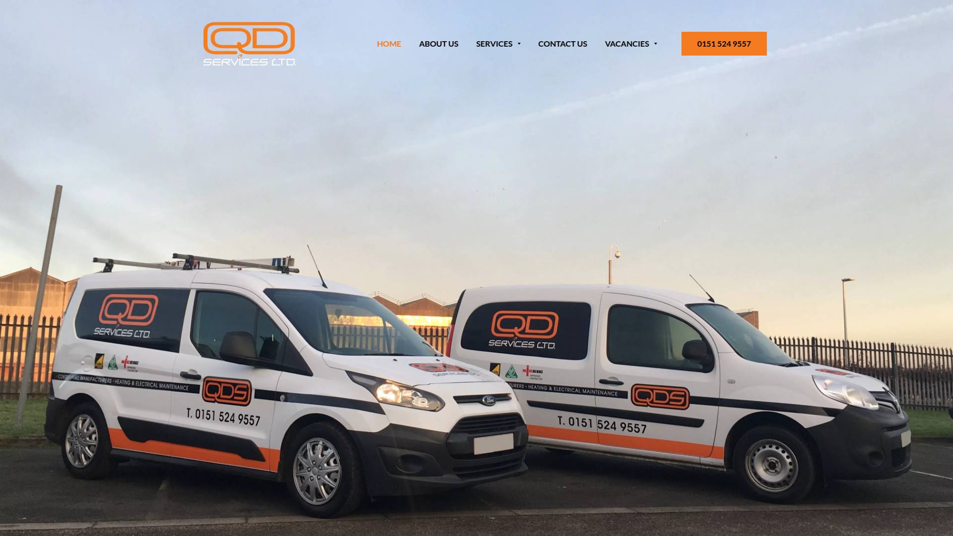 QD Services Ltd Website