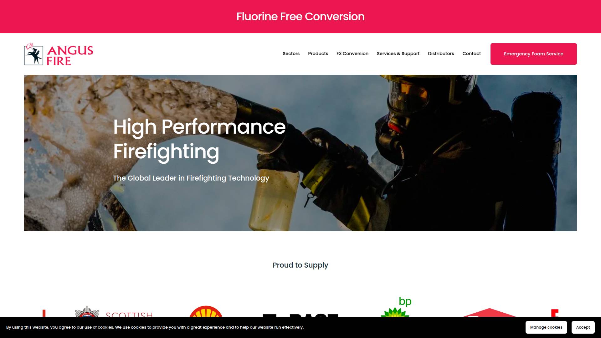 Angus Fire Ltd  Website