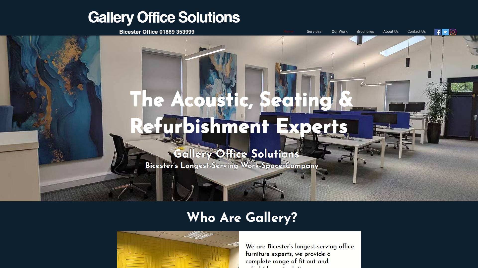 Gallery Office Solutions Ltd Website
