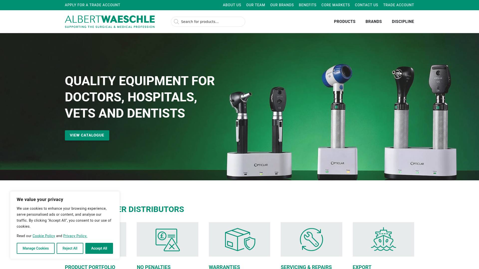 Albert Waeschle Website