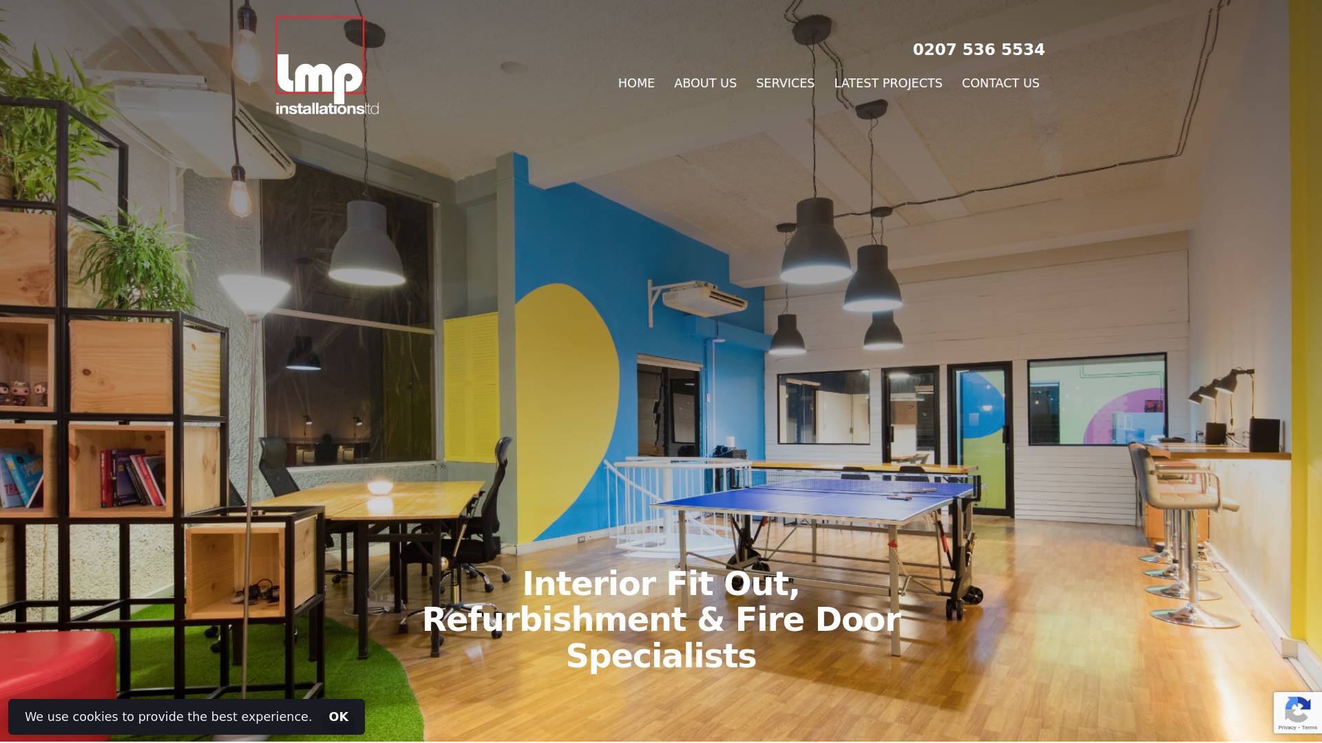 L M P Installations Ltd Website